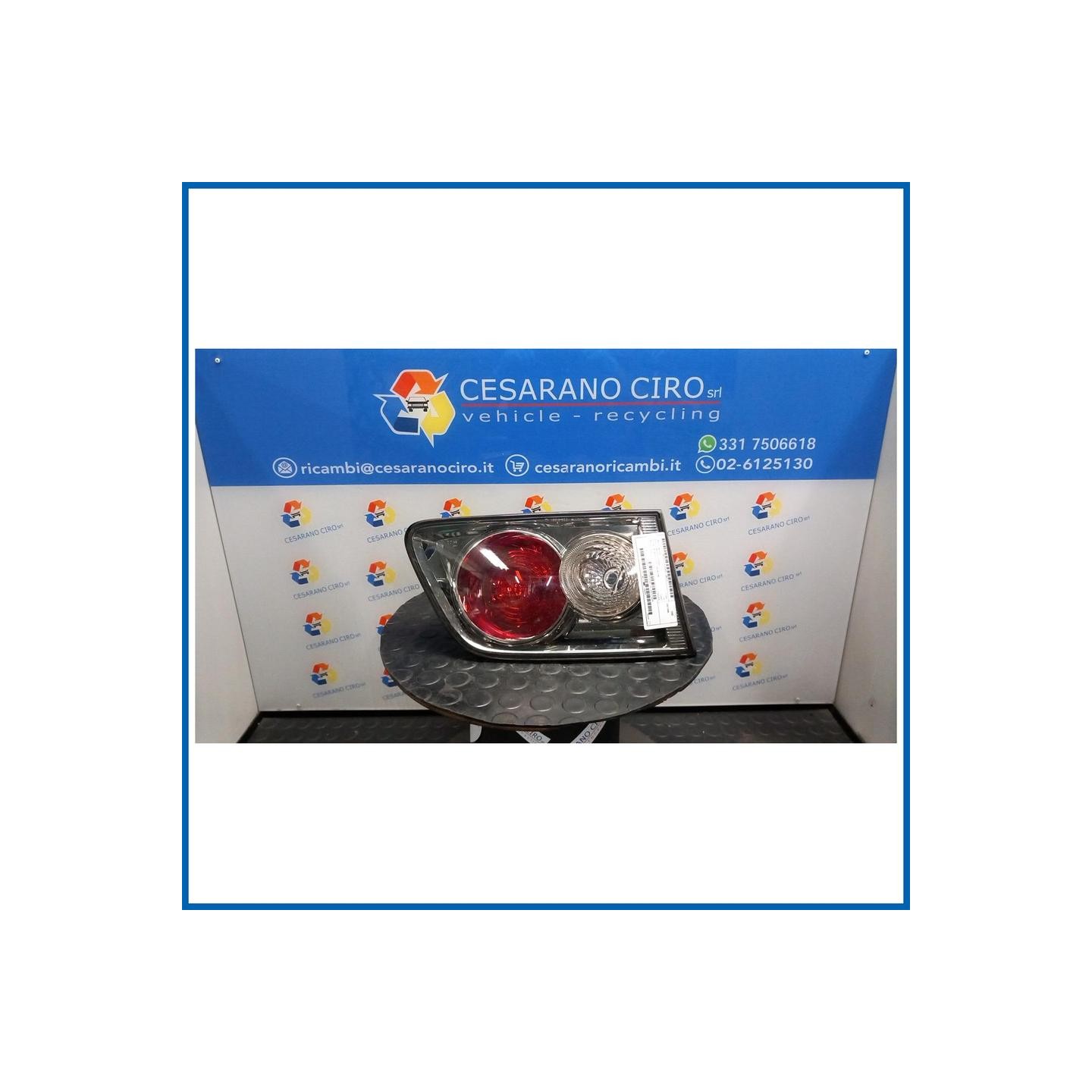 FANALE POST. PARTE INT. SX. MAZDA MAZDA 6 1A SERIE (06/02>06/09