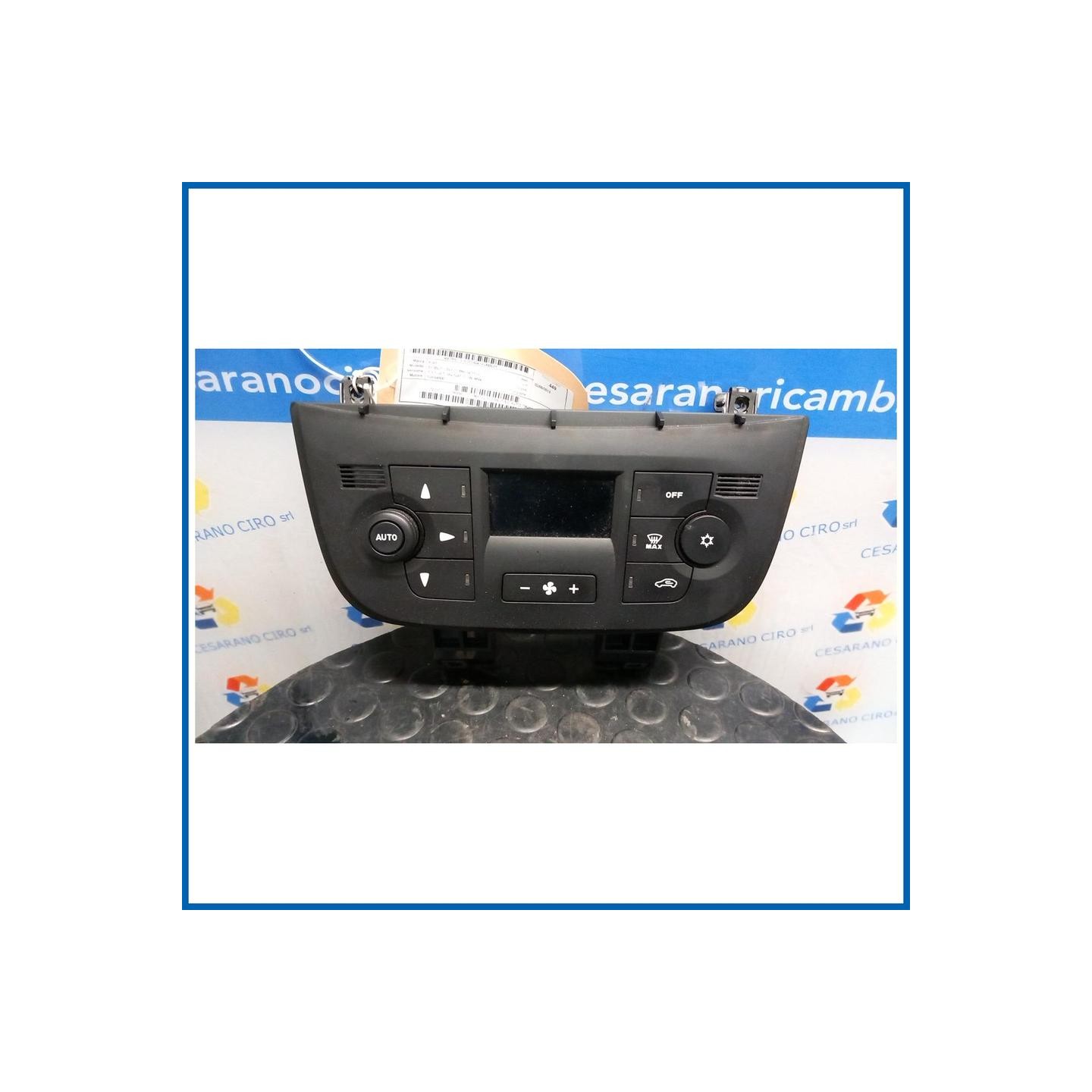 BLOCCO COMANDO CLIMATIZZAZIONE P/A/C AUTO FIAT DOBLO' (3V) (11/09>04/15