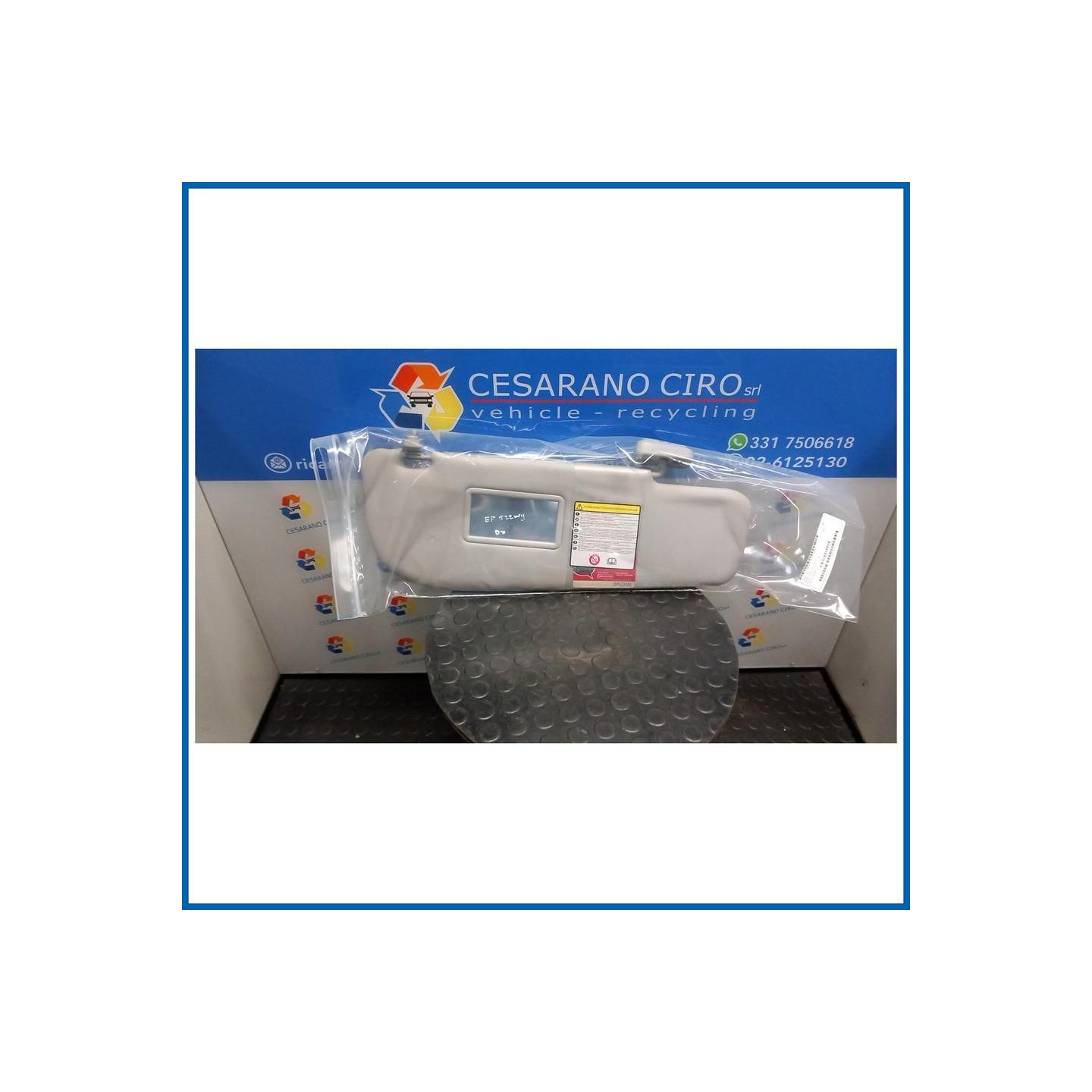 ALETTA PARASOLE PARABREZZA DX. FIAT DOBLO' (3V) (11/09>04/15