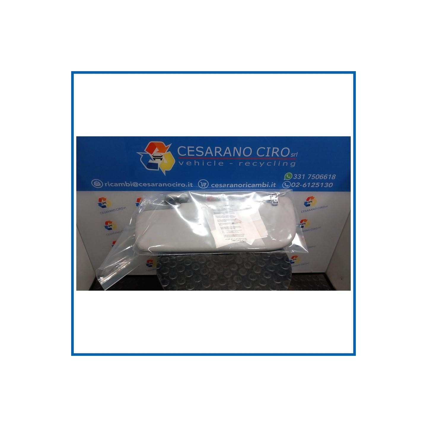 ALETTA PARASOLE PARABREZZA SX. FIAT DOBLO' (3V) (11/09>04/15