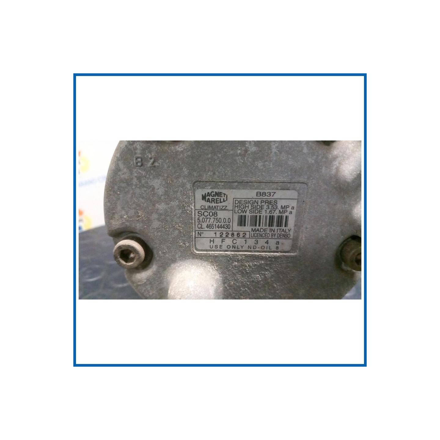 COMPRESSORE A/C FIAT DOBLO' (1W) (10/00>12/03