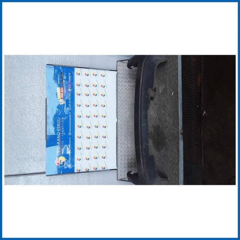 PARAURTI POST. P/PORTE POST.BATT./SENS.PARCH. FIAT DOBLO' (3V) (11/09>04/15
