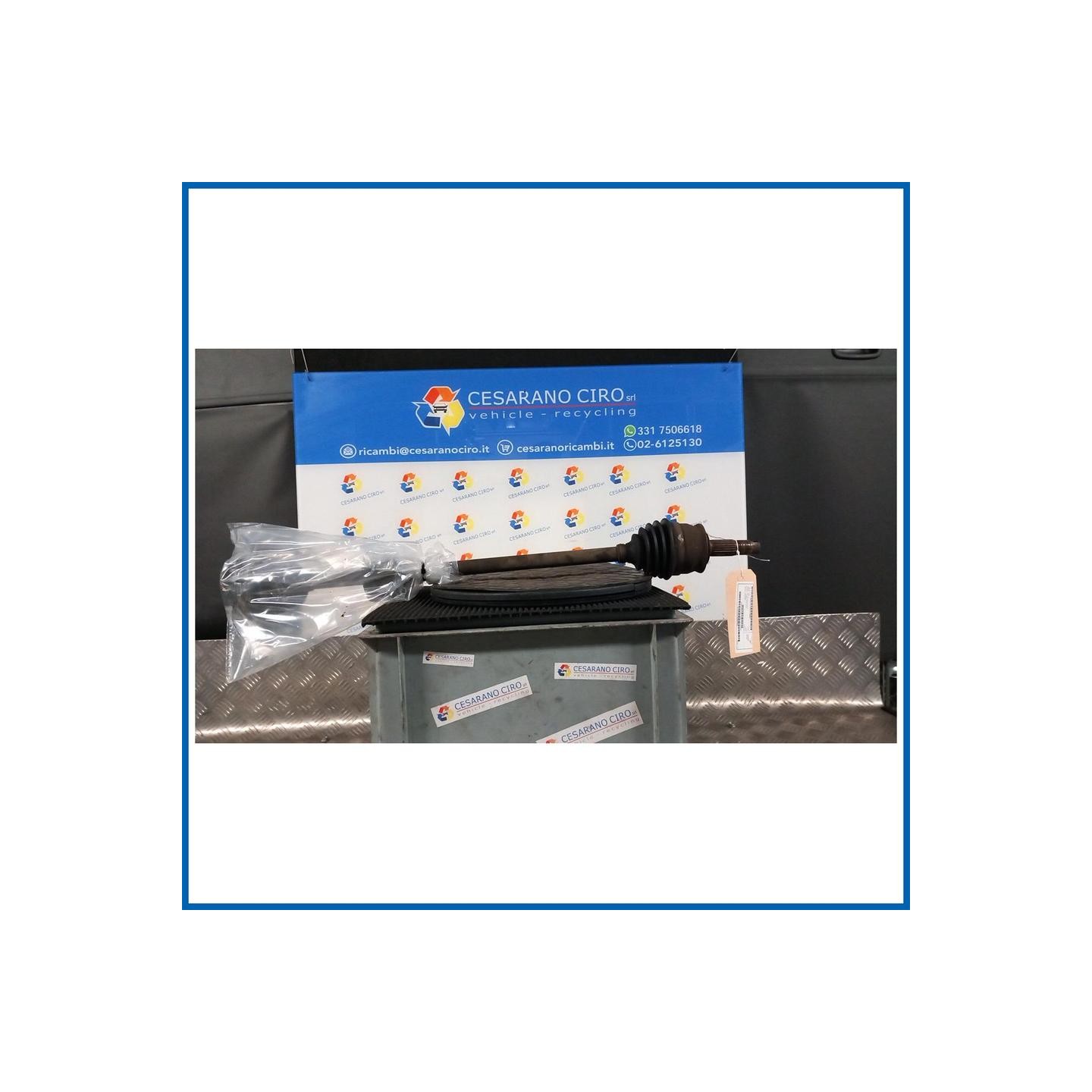 SEMIALBERO ANT. COMPL. DX. FIAT 500 (3P) (07/07>01/15