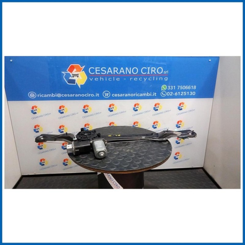 ALZACRISTALLO ELETTR. PORTA ANT. CON MOTORINO SX. FIAT DOBLO' CARGO (3V) (12/09>)