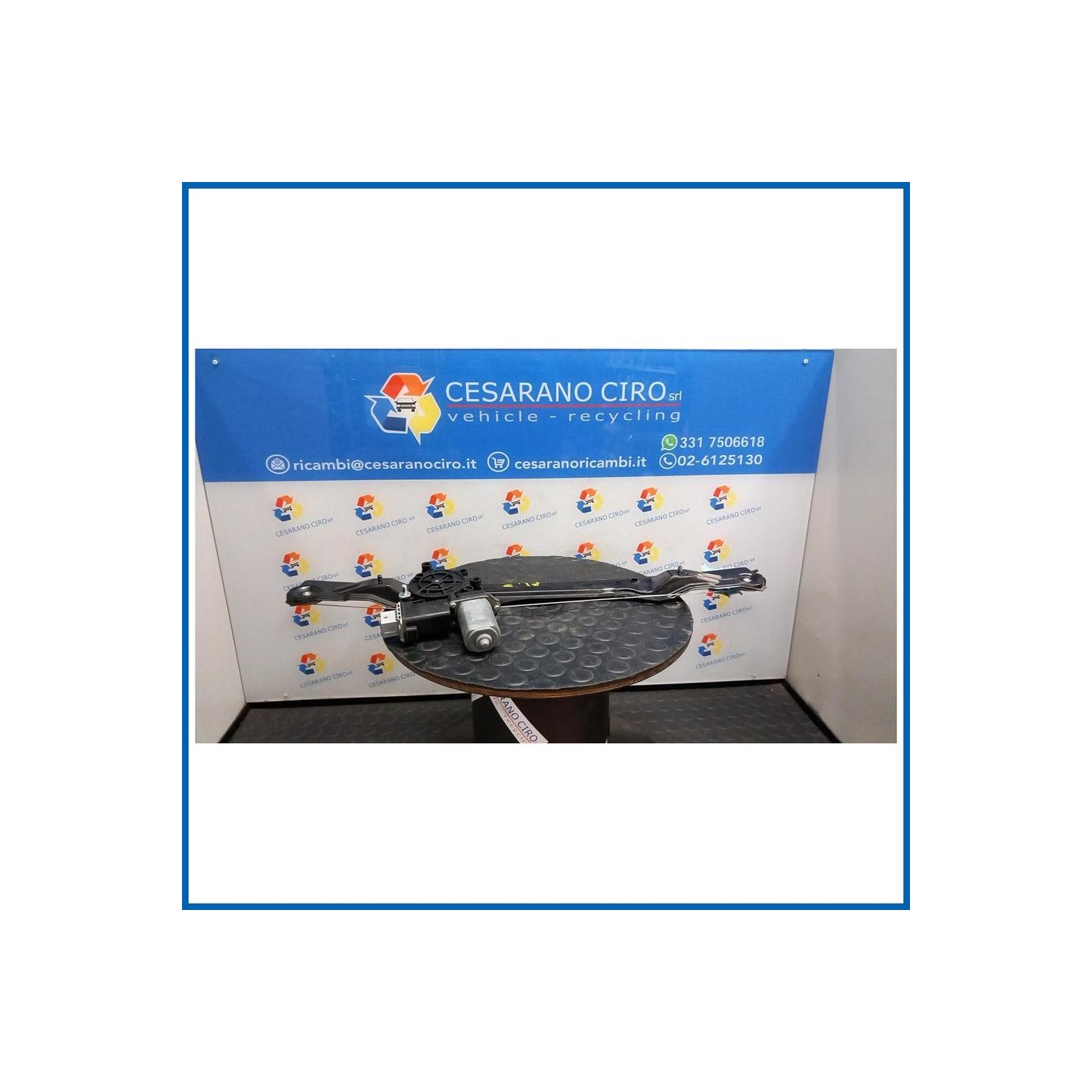 ALZACRISTALLO ELETTR. PORTA ANT. CON MOTORINO SX. FIAT DOBLO' CARGO (3V) (12/09>)