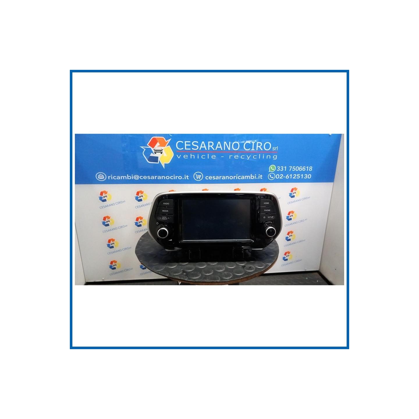 DISPLAY NAVIGATORE SATELLITARE C/RADIO.MEDIA NAV.8" HYUNDAI TUCSON (07/04>10/10