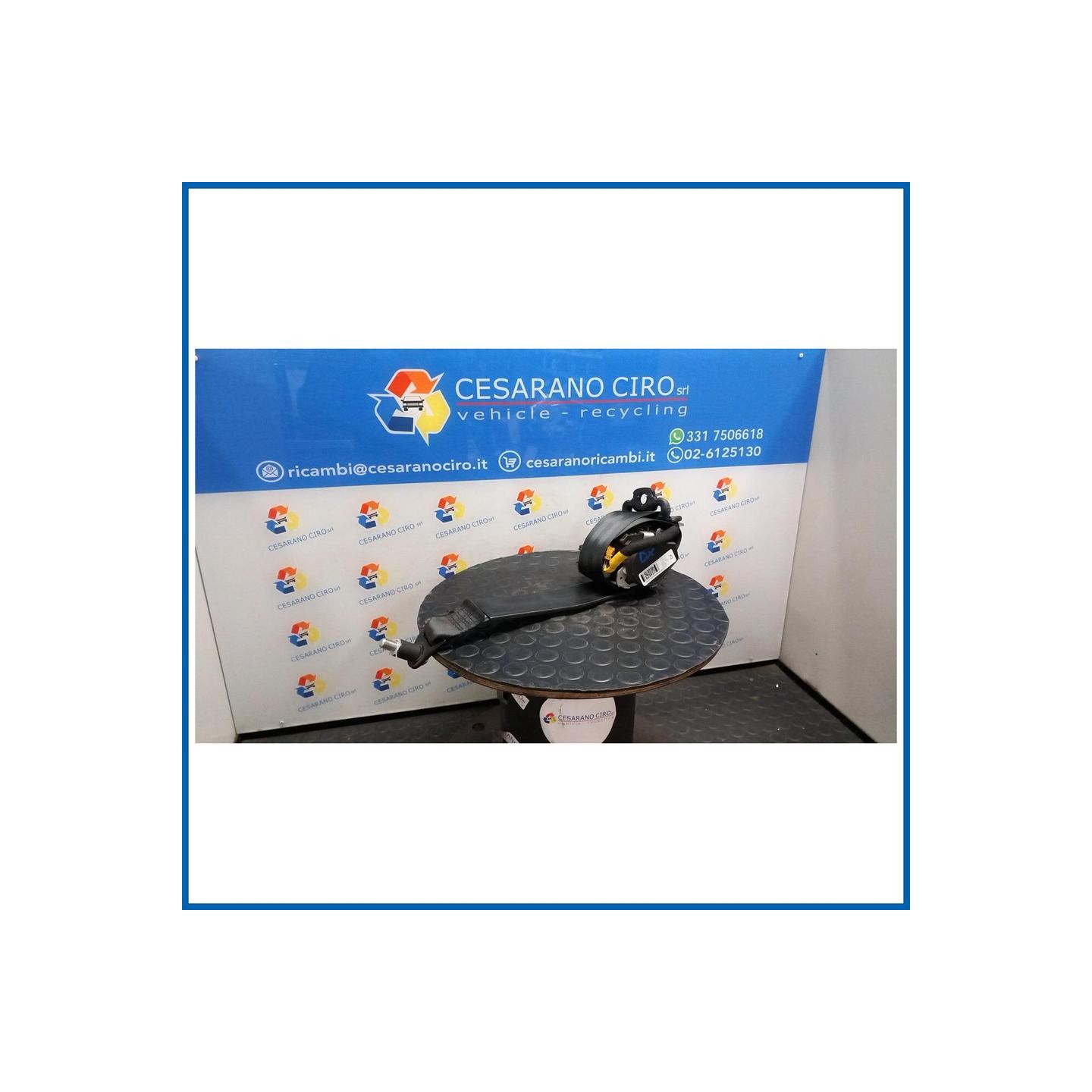 CINTURA DI SICUREZZA ANT. DX. FIAT DOBLO' CARGO (3V) (12/09>)