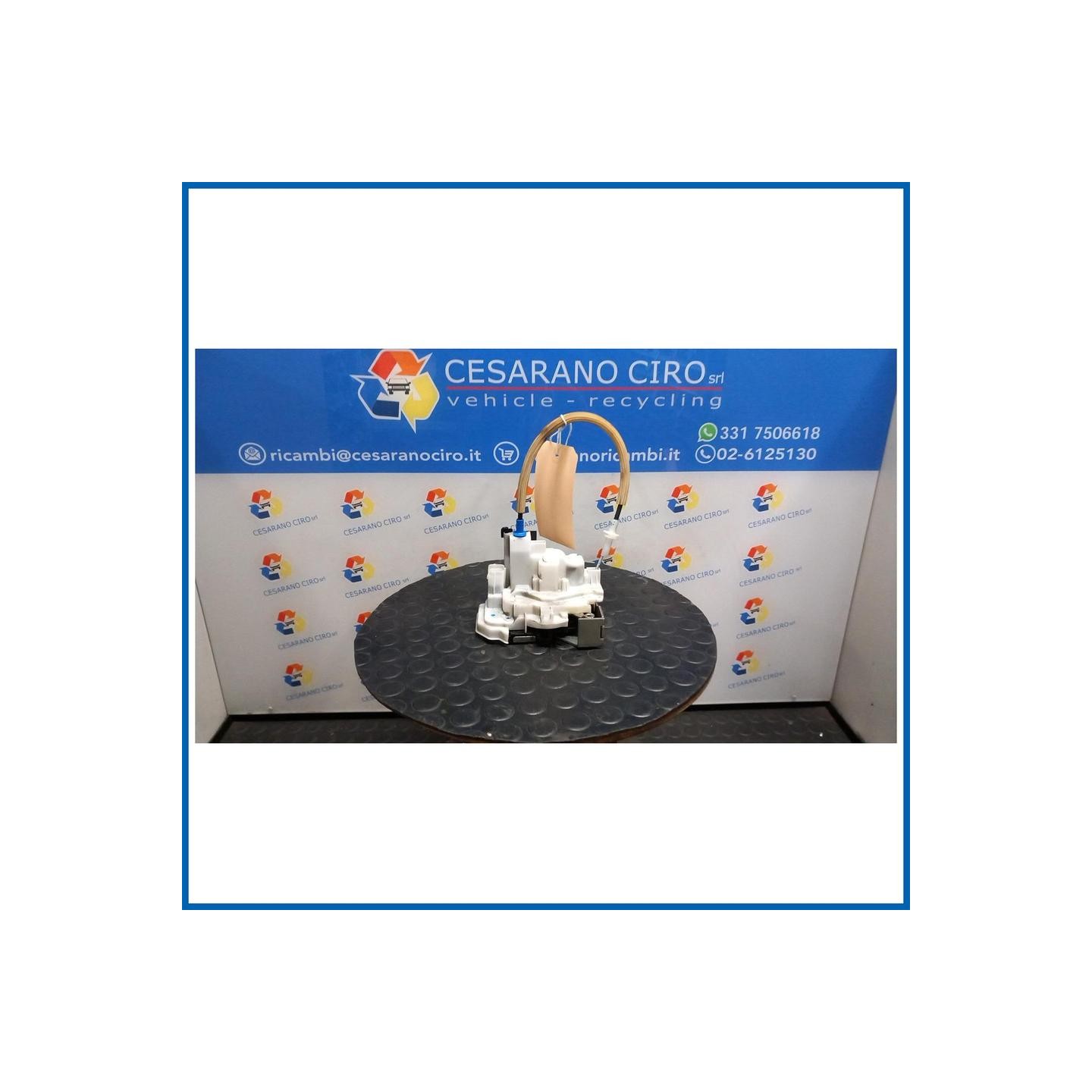 SERRATURA PORTA ANT. DX. FIAT DOBLO' CARGO (3V) (12/09>)