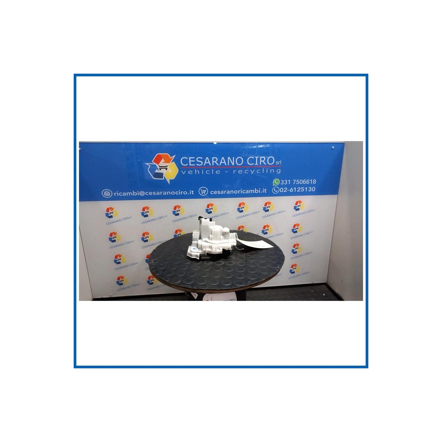 SERRATURA PORTA POST. DX. FIAT DOBLO' CARGO (3V) (12/09>)