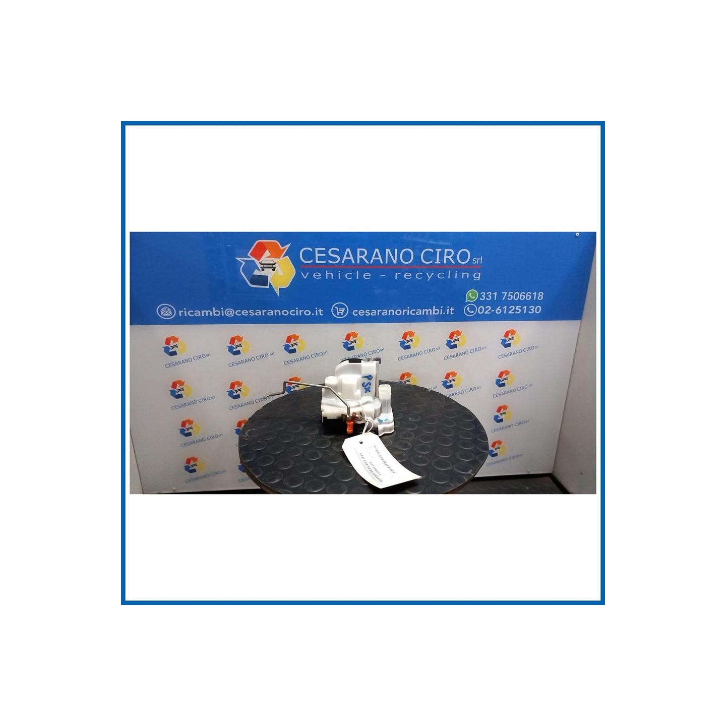 SERRATURA PORTA POST. SX. FIAT DOBLO' CARGO (3V) (12/09>)