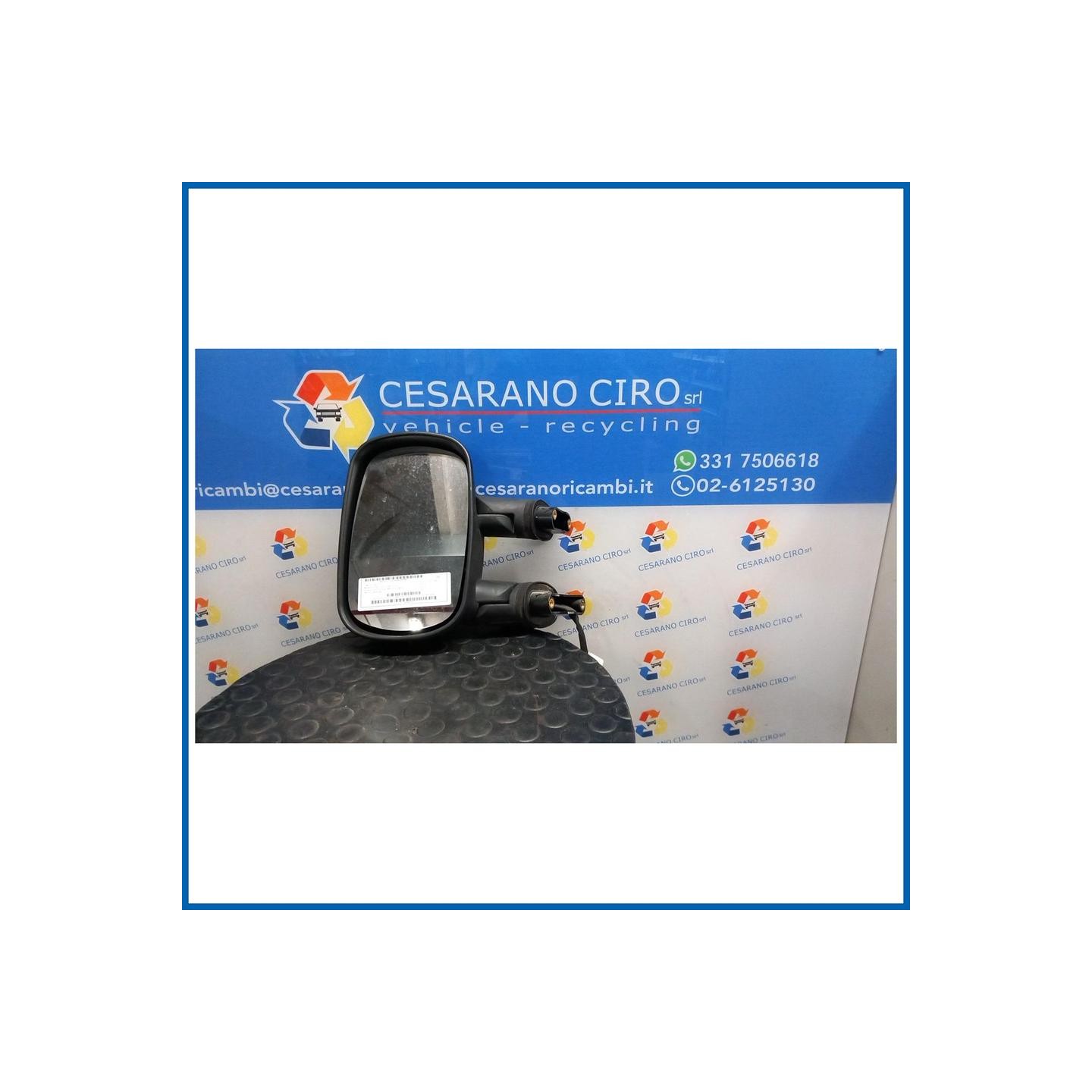 RETROVISORE EST. TERMICO REGOLAZ. ELETTR. SX. FIAT DOBLO' (3C) (07/05>12/11
