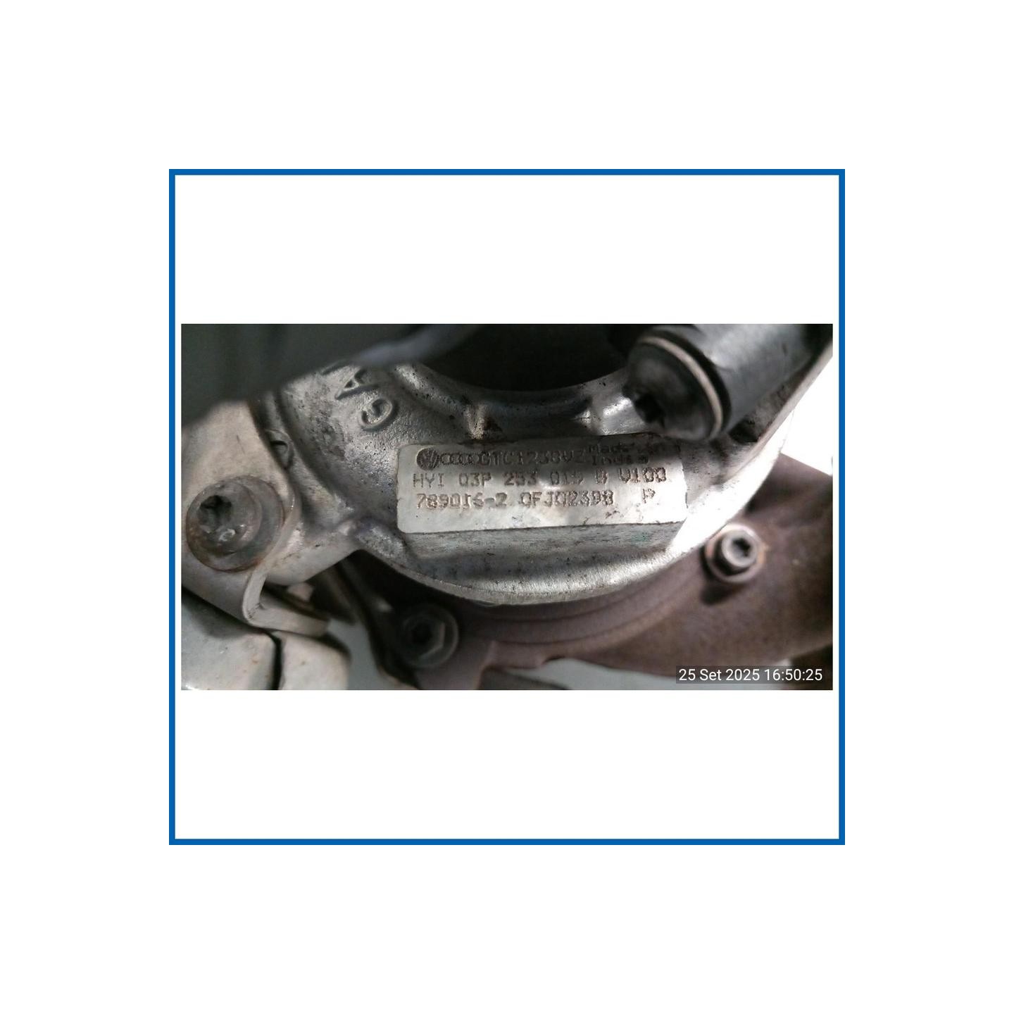TURBOCOMPRESSORE C/COLLETTORE SCARICO VOLKSWAGEN POLO (6R) (05/09>10/14