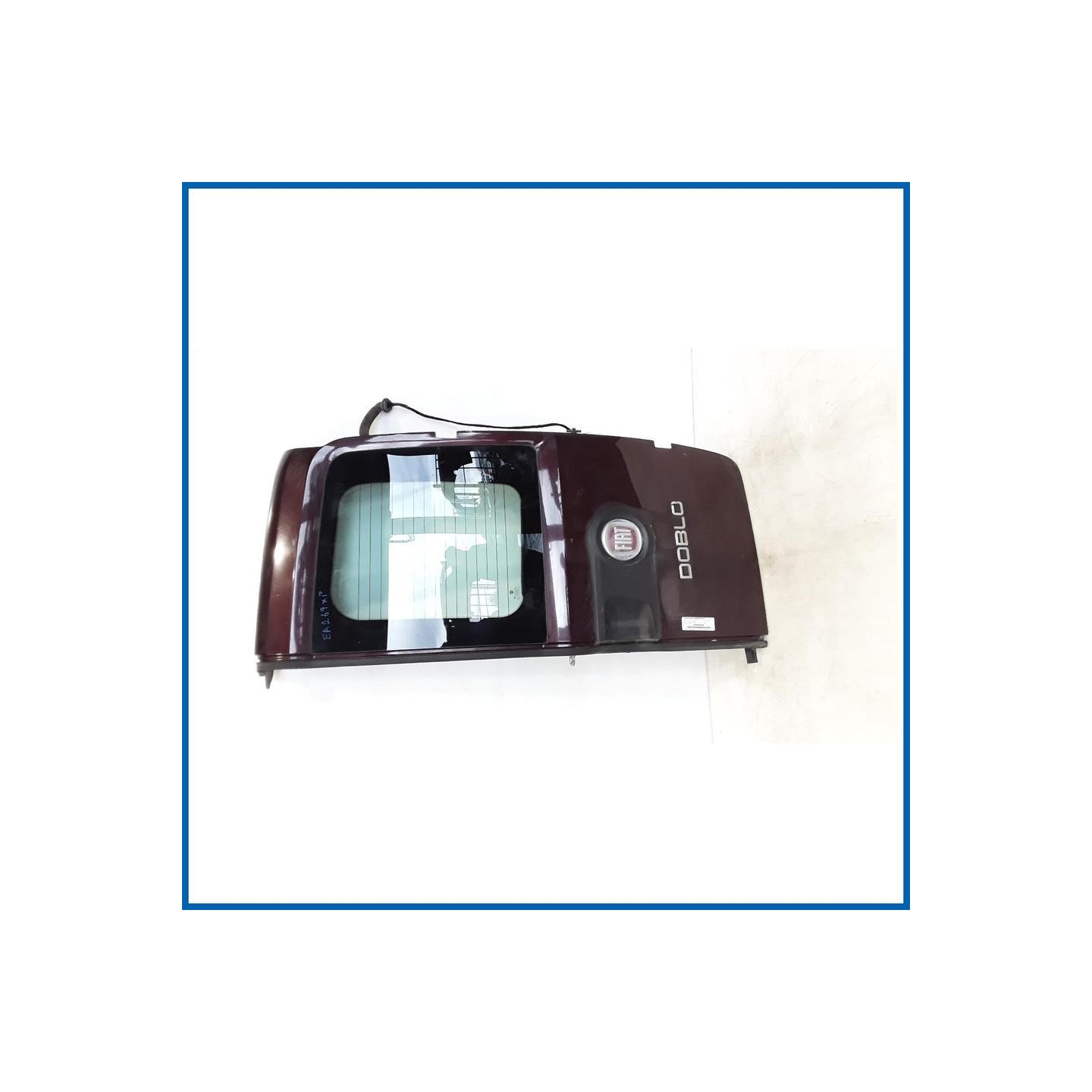 PORTA CARICO POST. A BATTENTE LAMIERA DX. FIAT DOBLO' (3V) (11/09>04/15