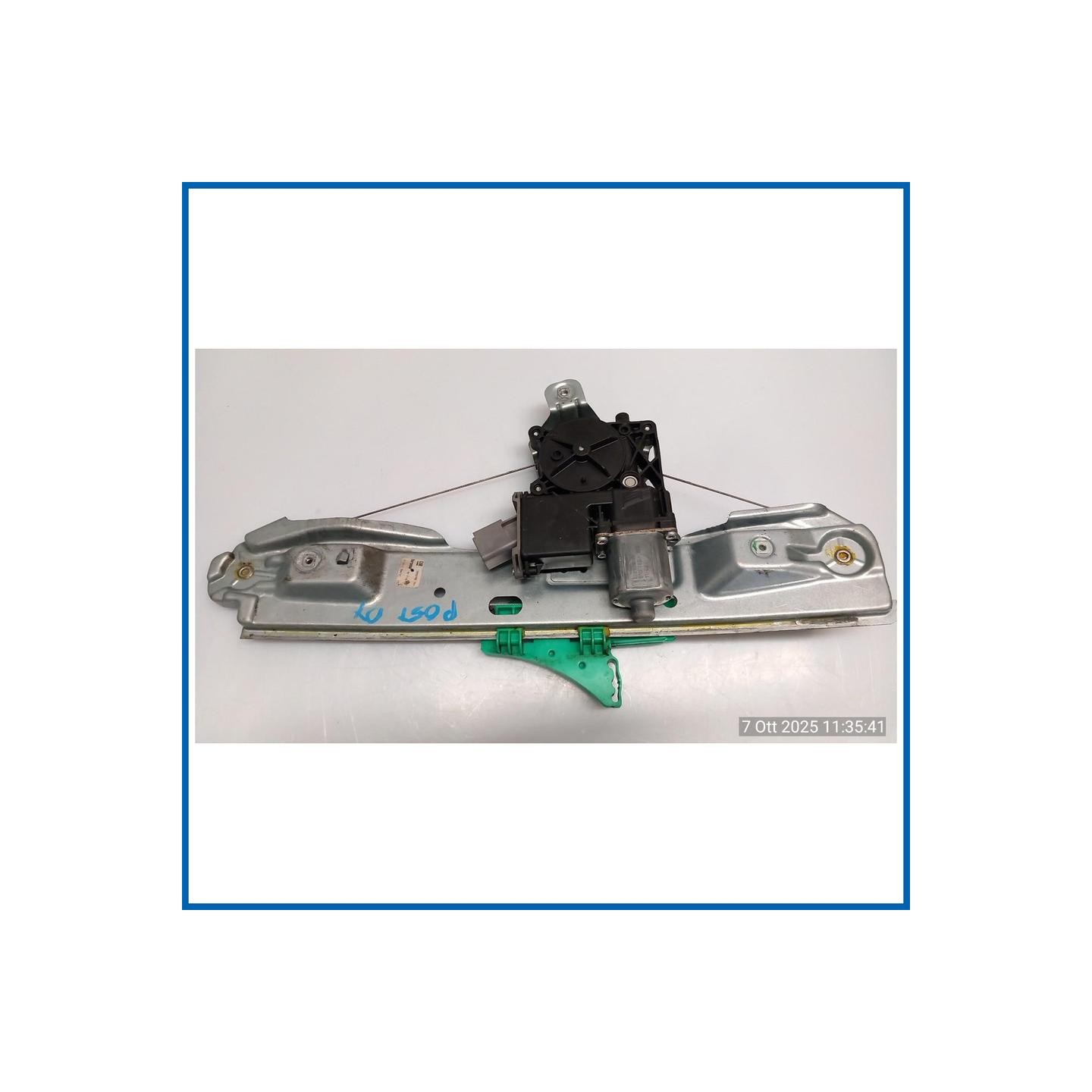 ALZACRISTALLO ELETTR. PORTA POST. C/MOTORINO SX. OPEL ASTRA (P10) (10/09>06/18