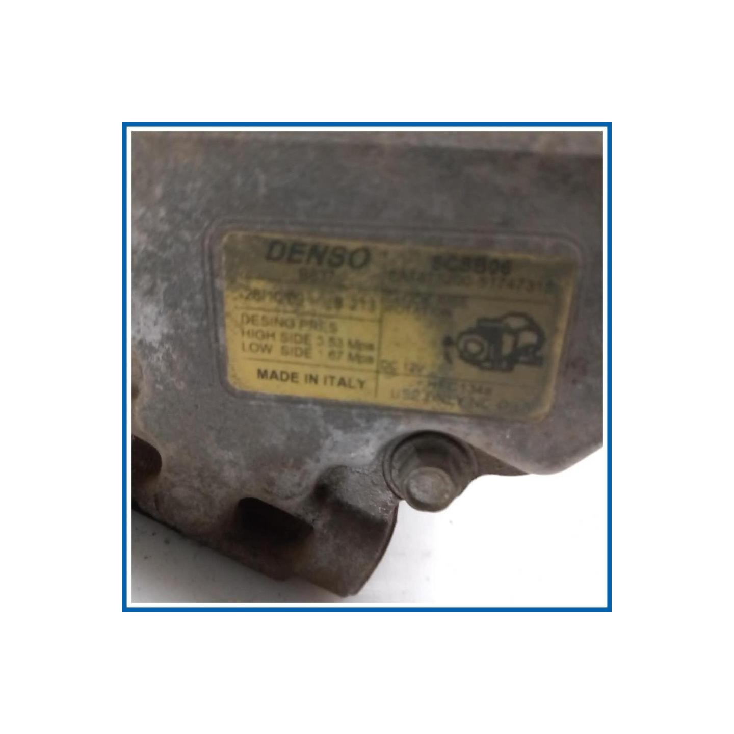 Compressore a/c COMPRESSORE RIC. 
 
 FIAT PANDA (3U) (09/09>09/11
