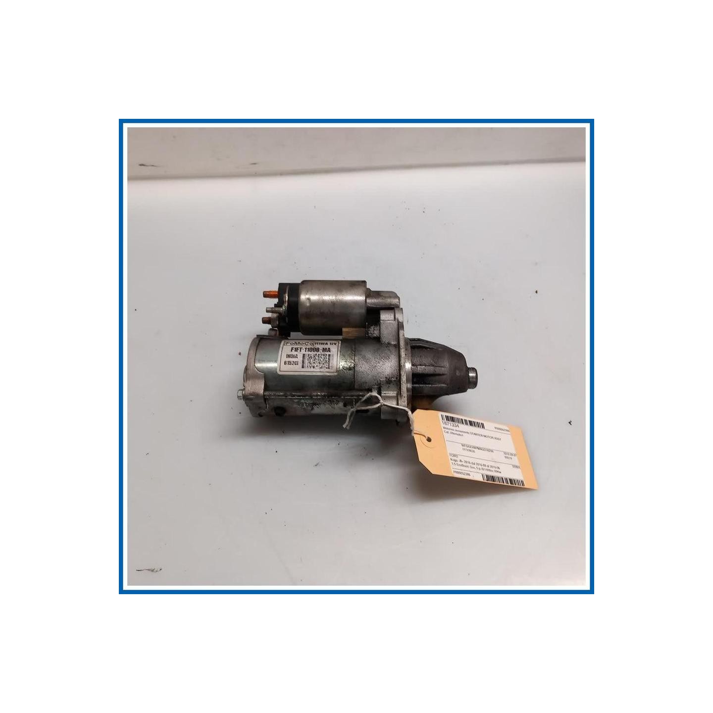 Motorino avviamento STARTER MOTOR ASSY 
 
 FORD KUGA (CBS) (12/12>08/16