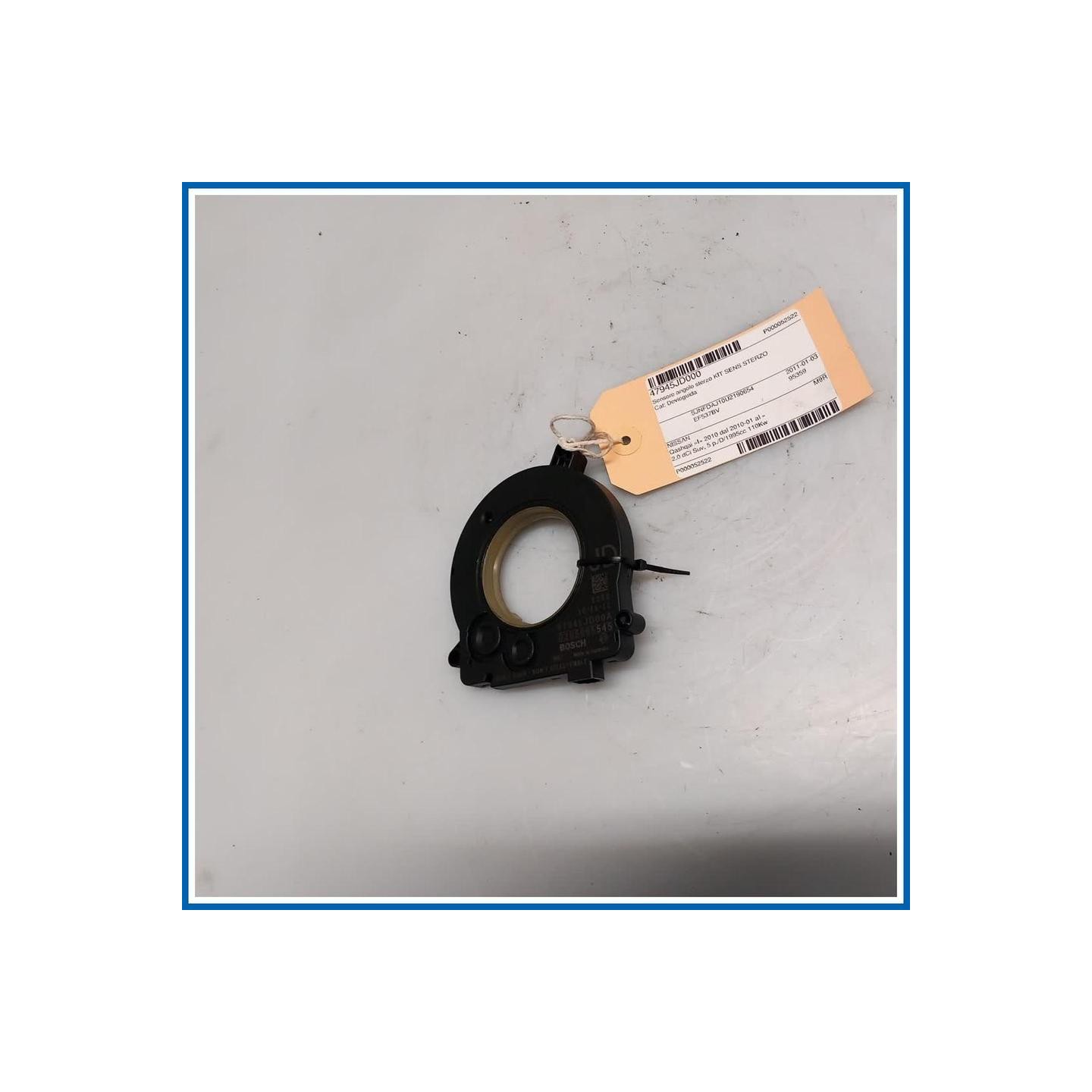 Sensore angolo sterzo KIT SENS STERZO 
 
 NISSAN QASHQAI (J10E/JJ10E) (09/10>09/14