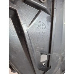 Pavimento appoggiapiedi Yamaha T-Max 530 (E3) (-14) T-Max 530 Black/Bronze Max Sinistro