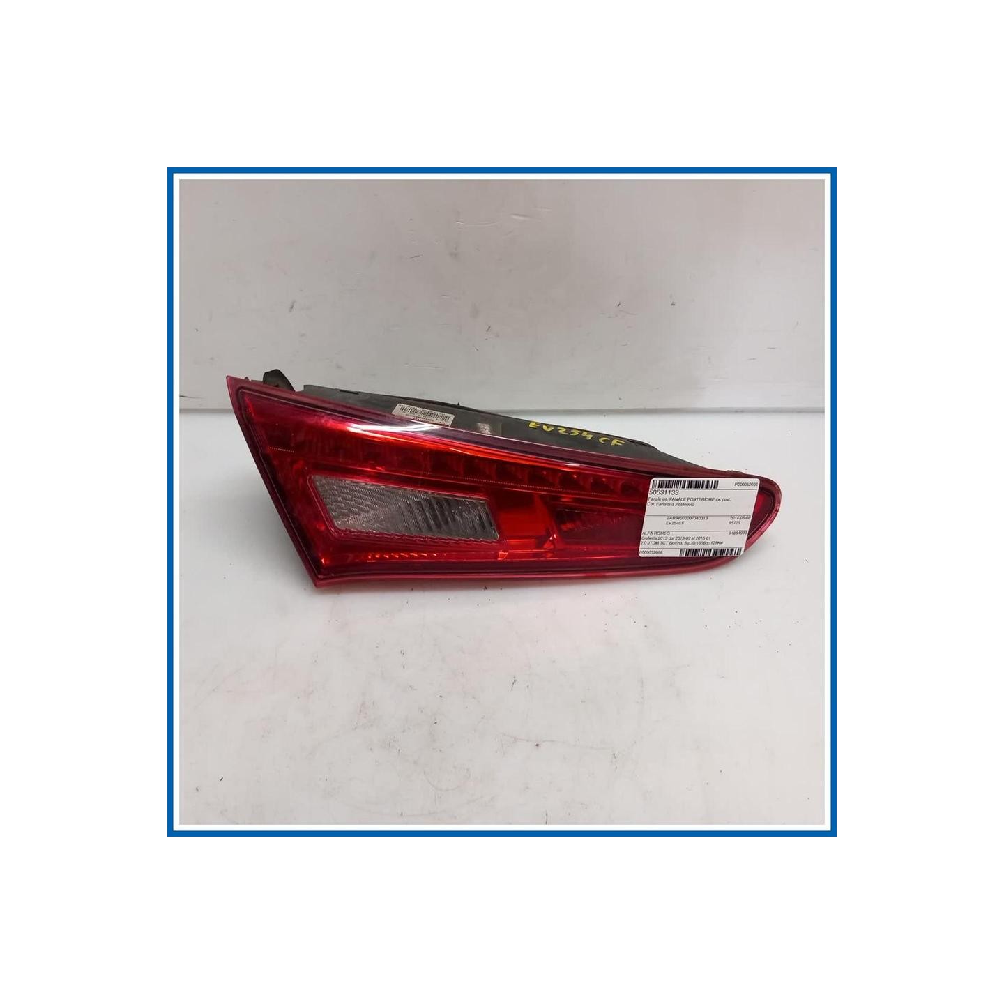 Fanale int. FANALE POSTERIORE 
sx. 
post. ALFA ROMEO Giulietta