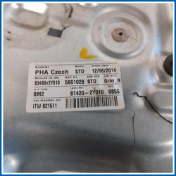 Alzacristallo porta PANN-MODULO PORTA POST, DX 
dx. 
post. HYUNDAI iX35