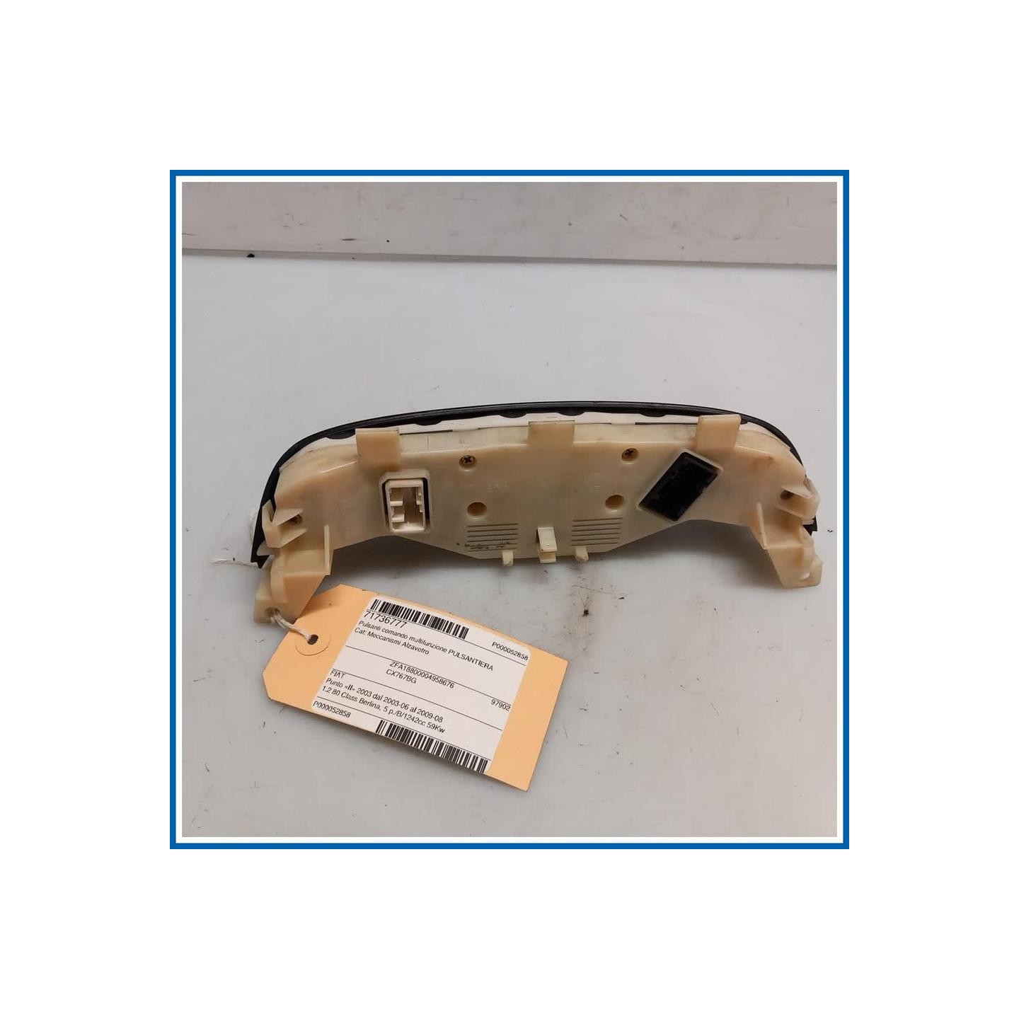 Pulsanti comando multifunzione PULSANTIERA 
 
 FIAT Punto II