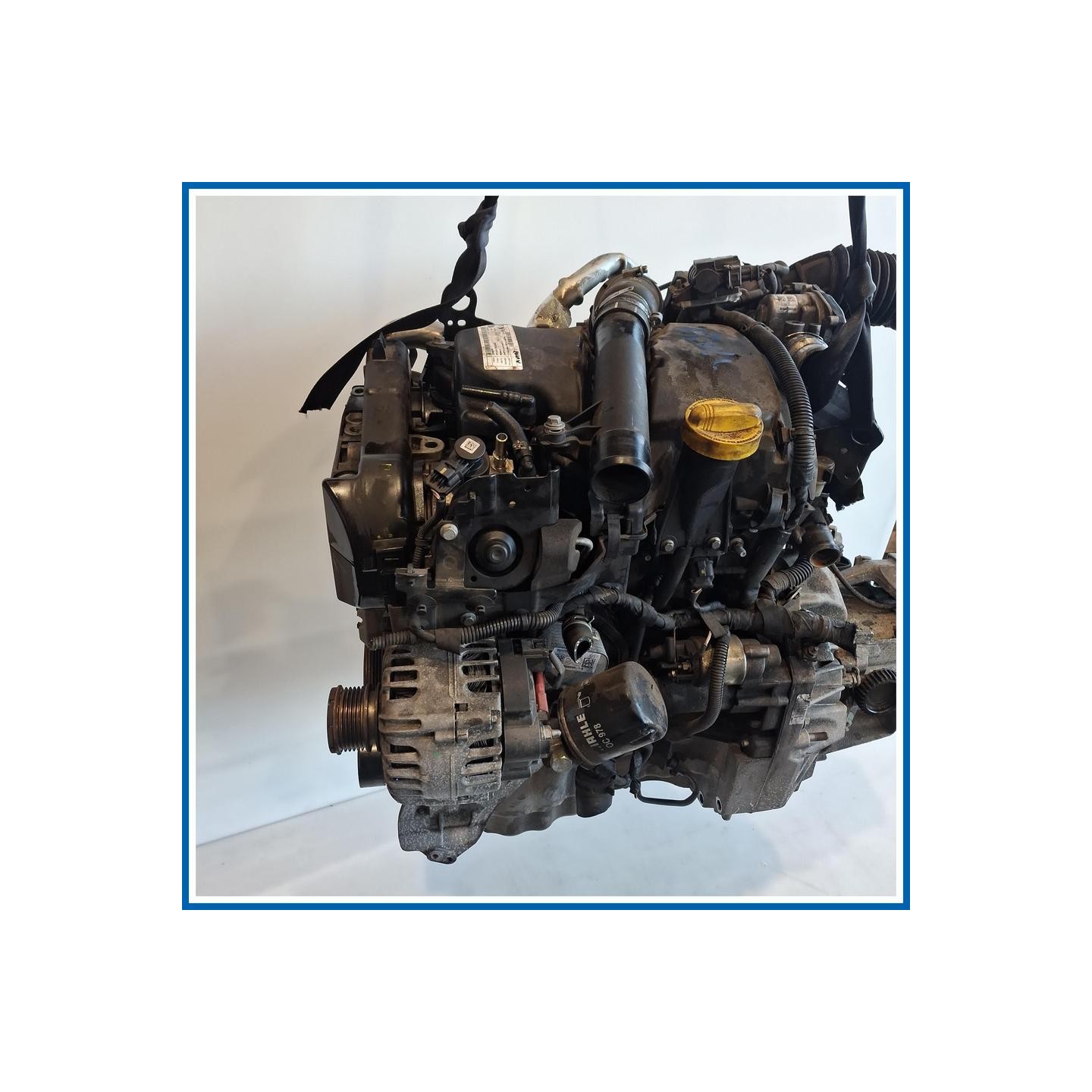 Motore semicompleto  K9KB7 M186 MOT OK BOSCH MOT ANTER. RENAULT Captur I