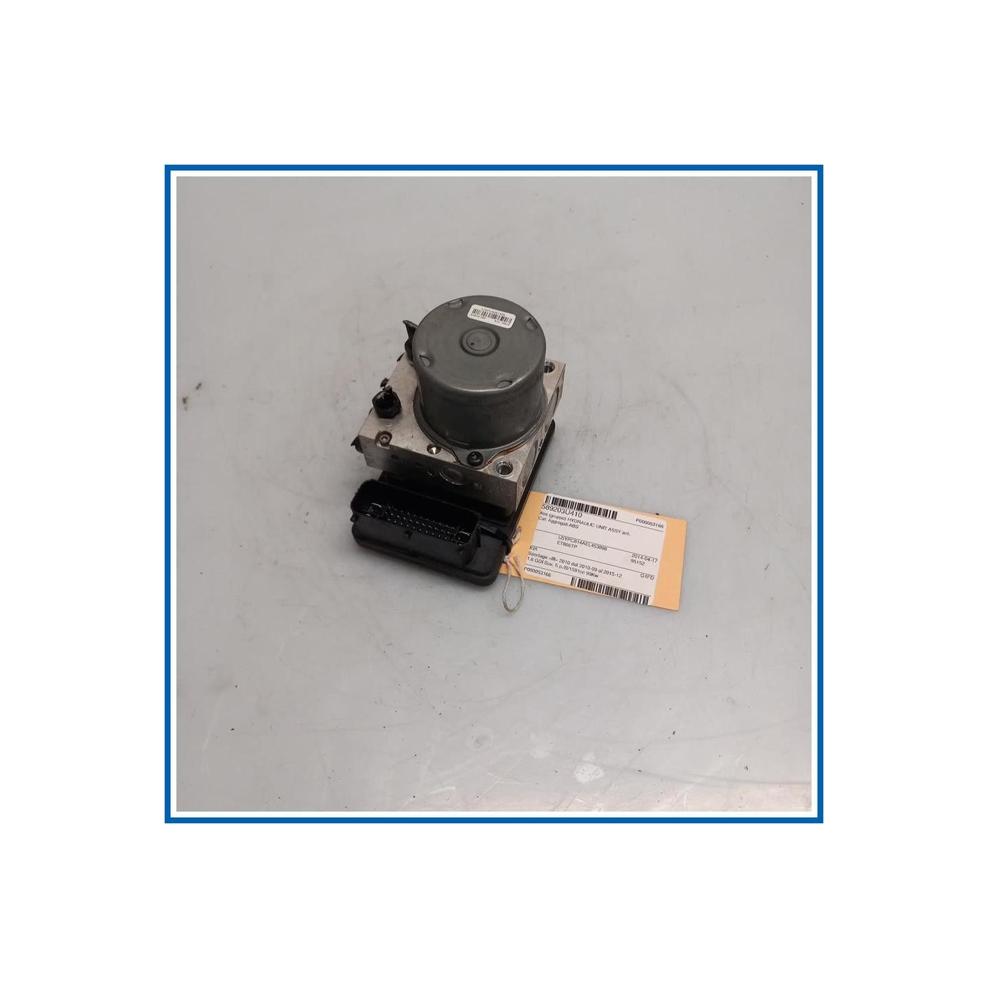 Abs (gruppo) HYDRAULIC UNIT ASSY
ant. KIA Sportage III