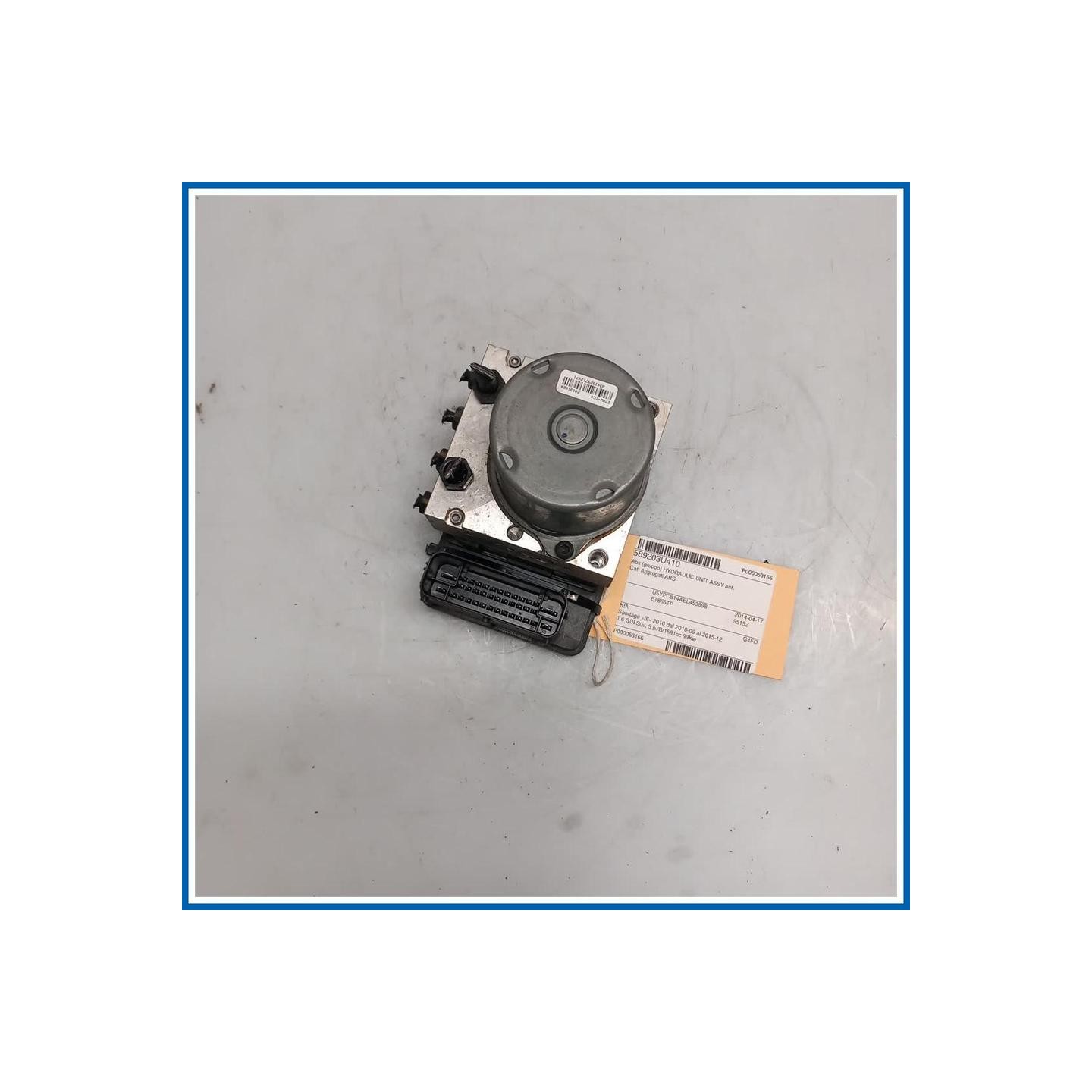 Abs (gruppo) HYDRAULIC UNIT ASSY 
 
ant. KIA Sportage III