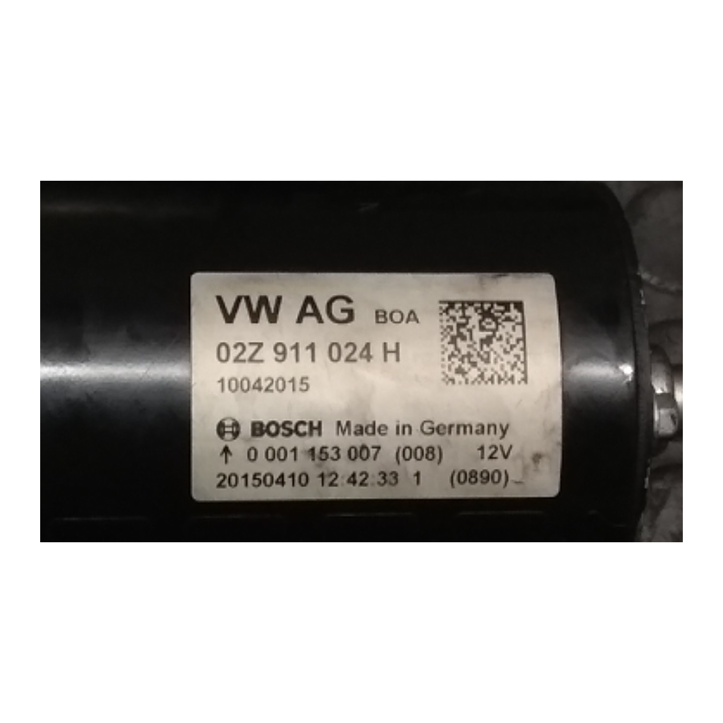 MOTORINO AVVIAMENTO 2.2KW BOSCH P/S&S 003 SKODA YETI OUTDOOR (5L) (11/13-06/18 CAY 02Z911024H