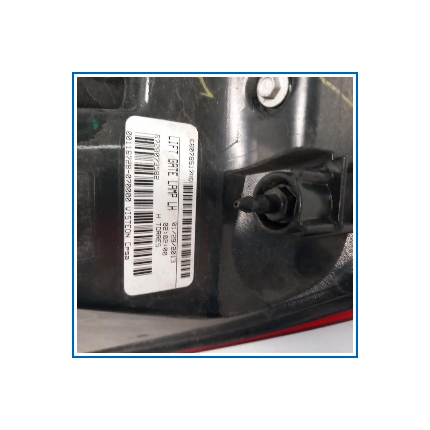 Fanale int. FANALE POSTERIORE 
sx. 
post. FIAT Freemont