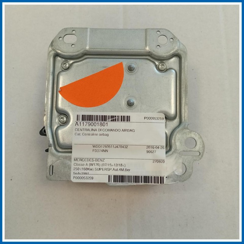 CENTRALINA DI COMANDO AIRBAG MERCEDES Classe A W176