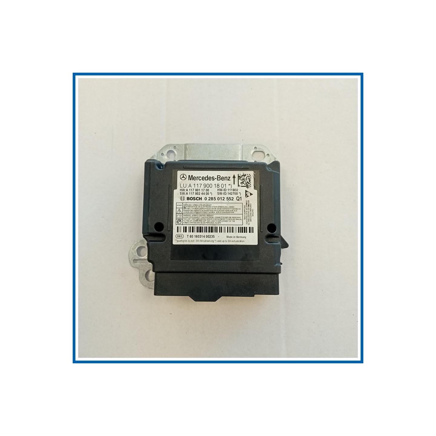 CENTRALINA DI COMANDO AIRBAG MERCEDES Classe A W176