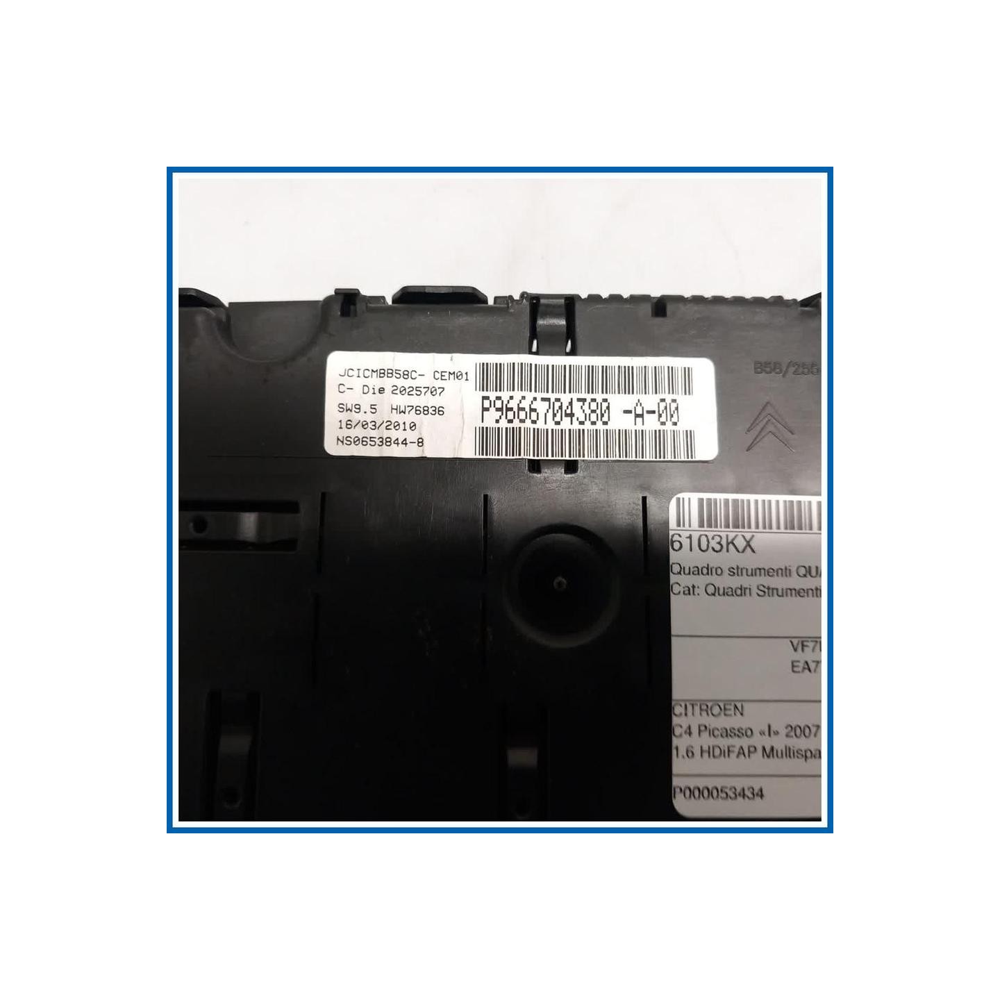 Quadro strumenti QUADRO 
 
 CITROEN C4 Picasso I