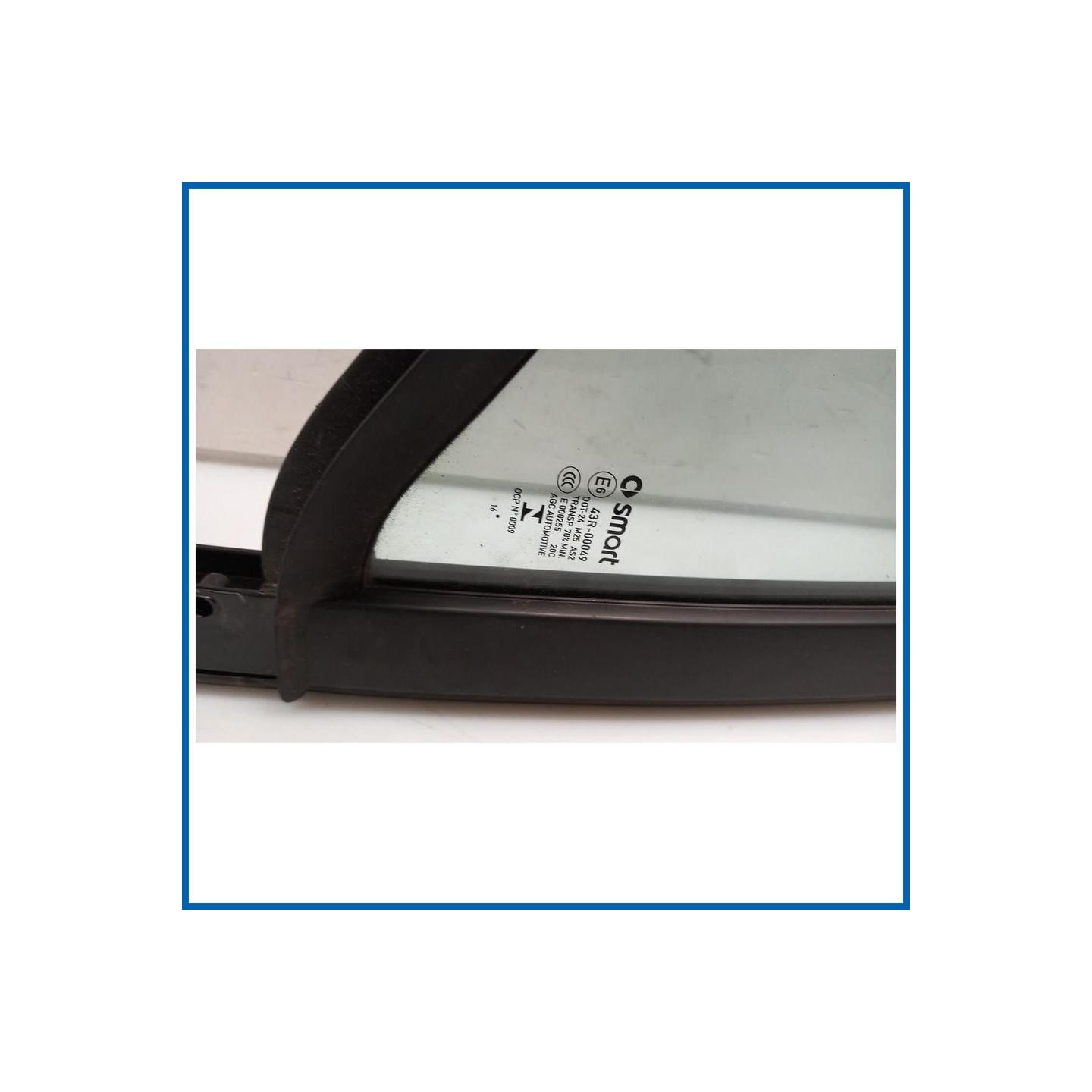 Cristallo fisso porta FINESTRINO LATERALE 
dx. 
ant. SMART Fortwo Coupe