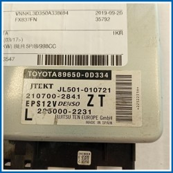 CENTRALINA TOYOTA Yaris IV