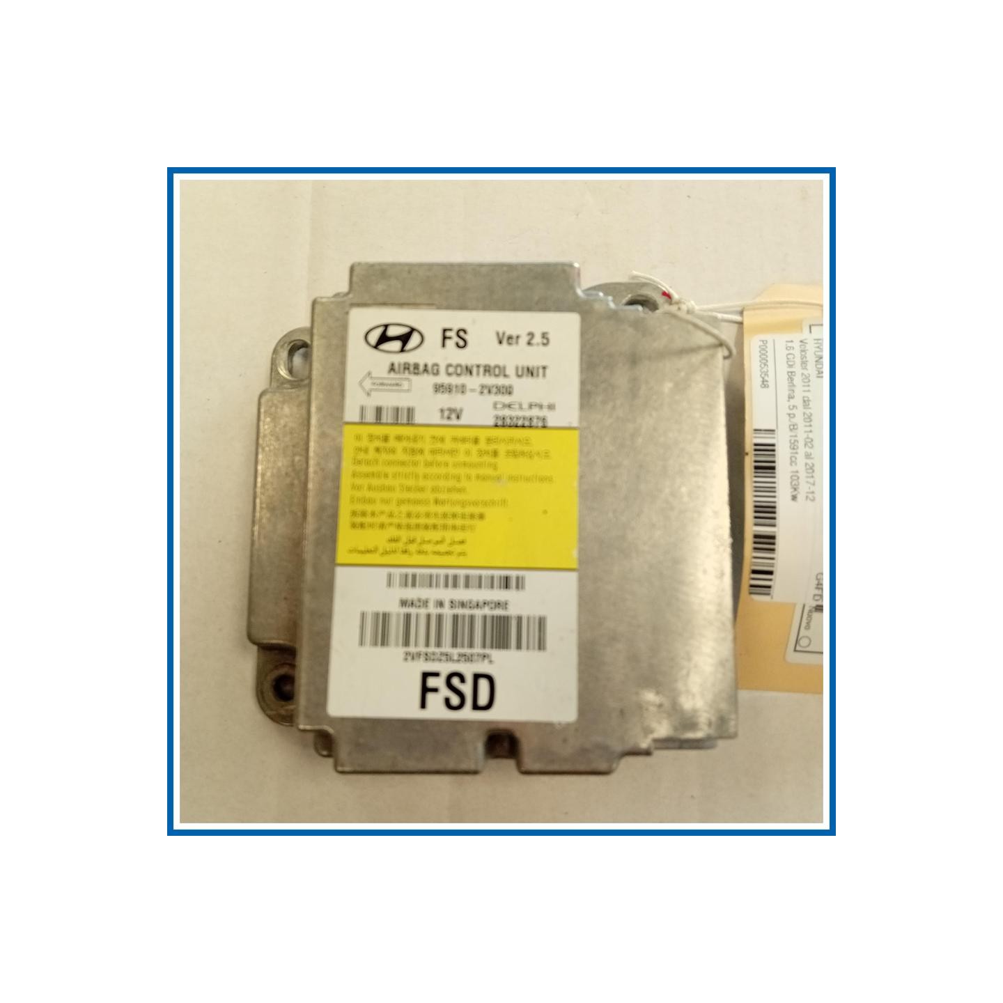 Centralina air-bag MODULO-CONTR AIRBAG 
 
 HYUNDAI Veloster