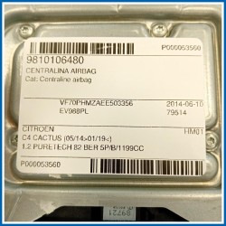 CENTRALINA AIRBAG  CITROEN C4 Cactus