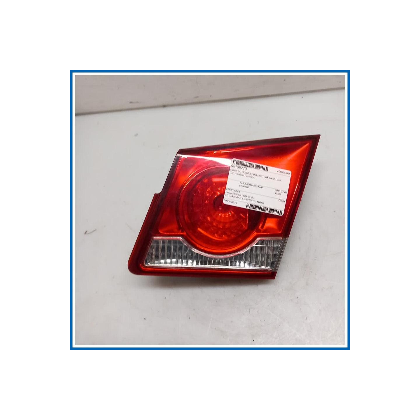Fanale int. FENDINEBBIA POSTERIORE 
dx. 
post. CHEVROLET Cruze