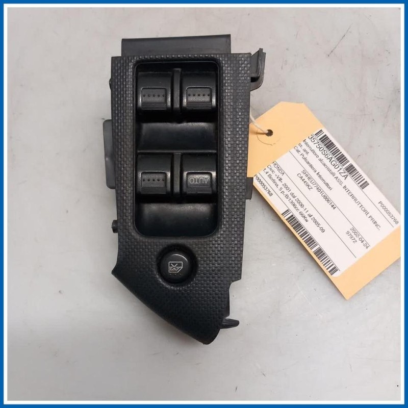 Interruttore alzacristalli ASS. INTERRUTTORI, PRINC. 
sx. 
ant. HONDA Civic VII