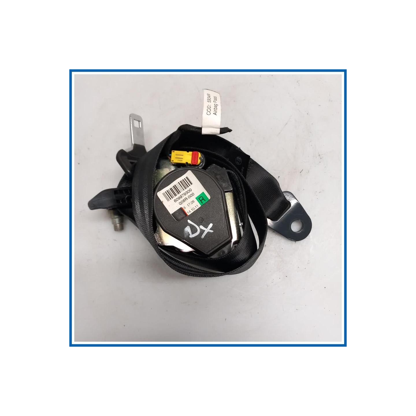 Cintura di sicurezza sedile CEINTURE SCR AV D 
dx. 
ant. DACIA Duster I