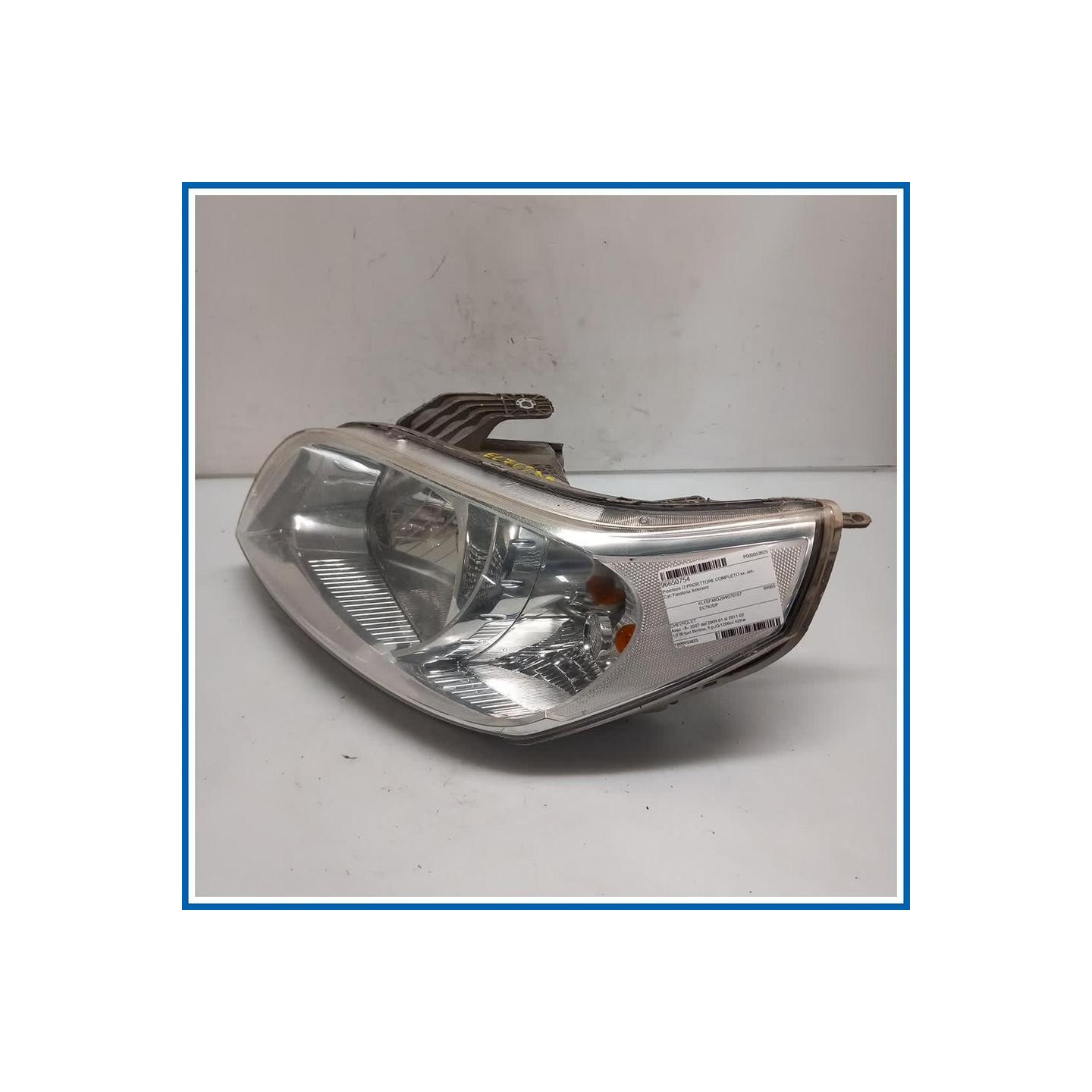 Proiettore O:PROIETTORE COMPLETO 
sx. 
ant. CHEVROLET Aveo II
