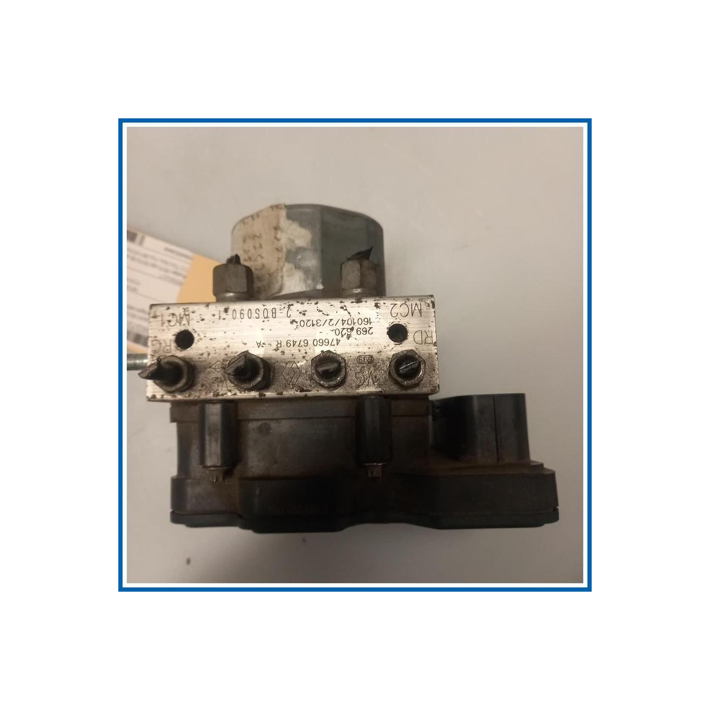 Abs (gruppo) BLOC HYDRAULIQUE 
 
ant. RENAULT Kadjar