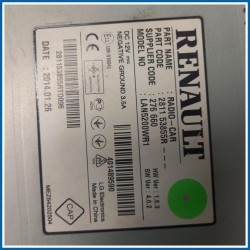 Unità autoradio RECEPTEUR RADIO 
 
 DACIA Dokker