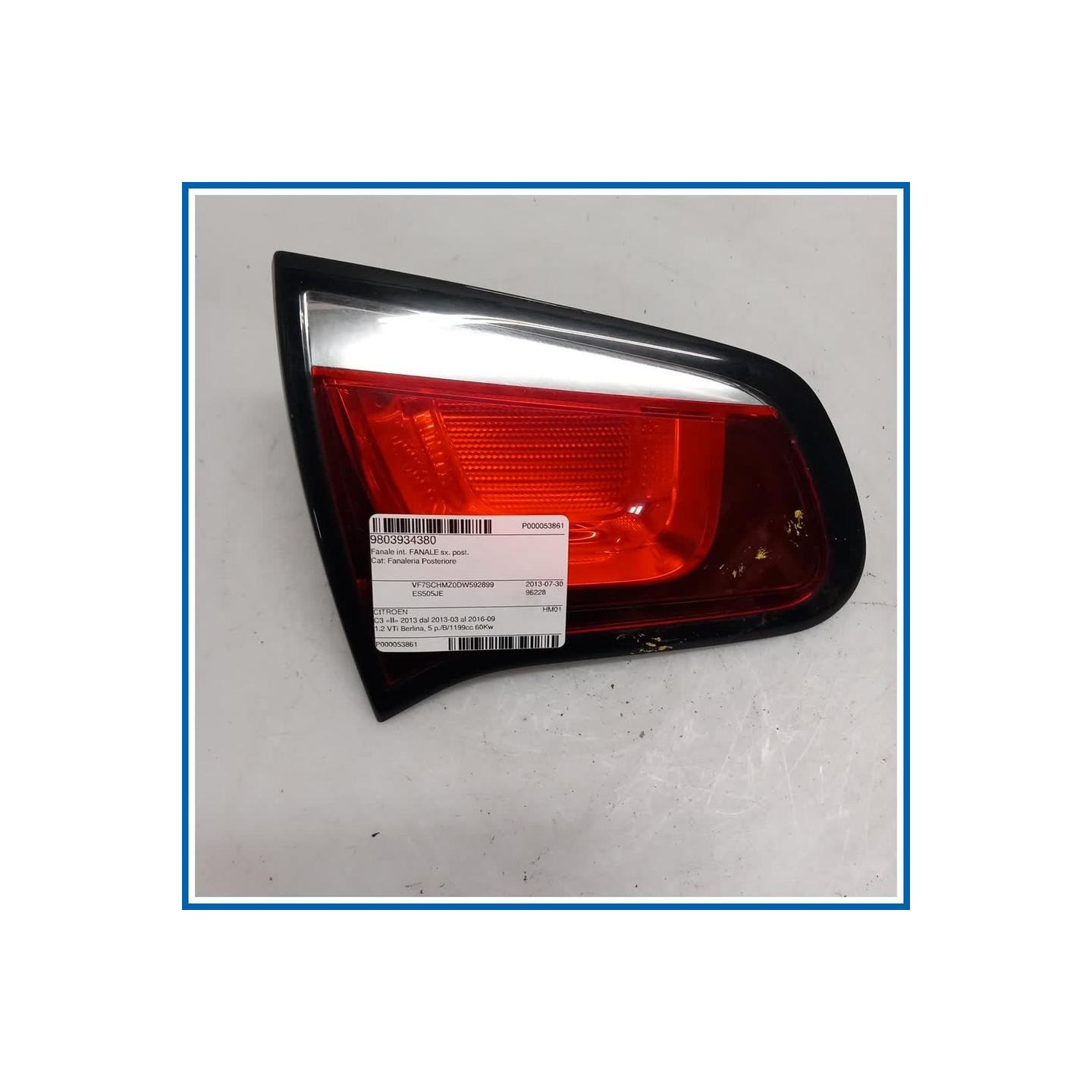 Fanale int. FANALE 
sx. 
post. CITROEN C3 II