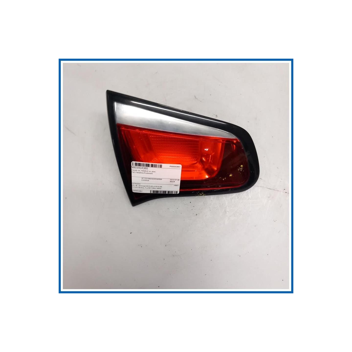 Fanale int. FANALE 
sx. 
post. CITROEN C3 II