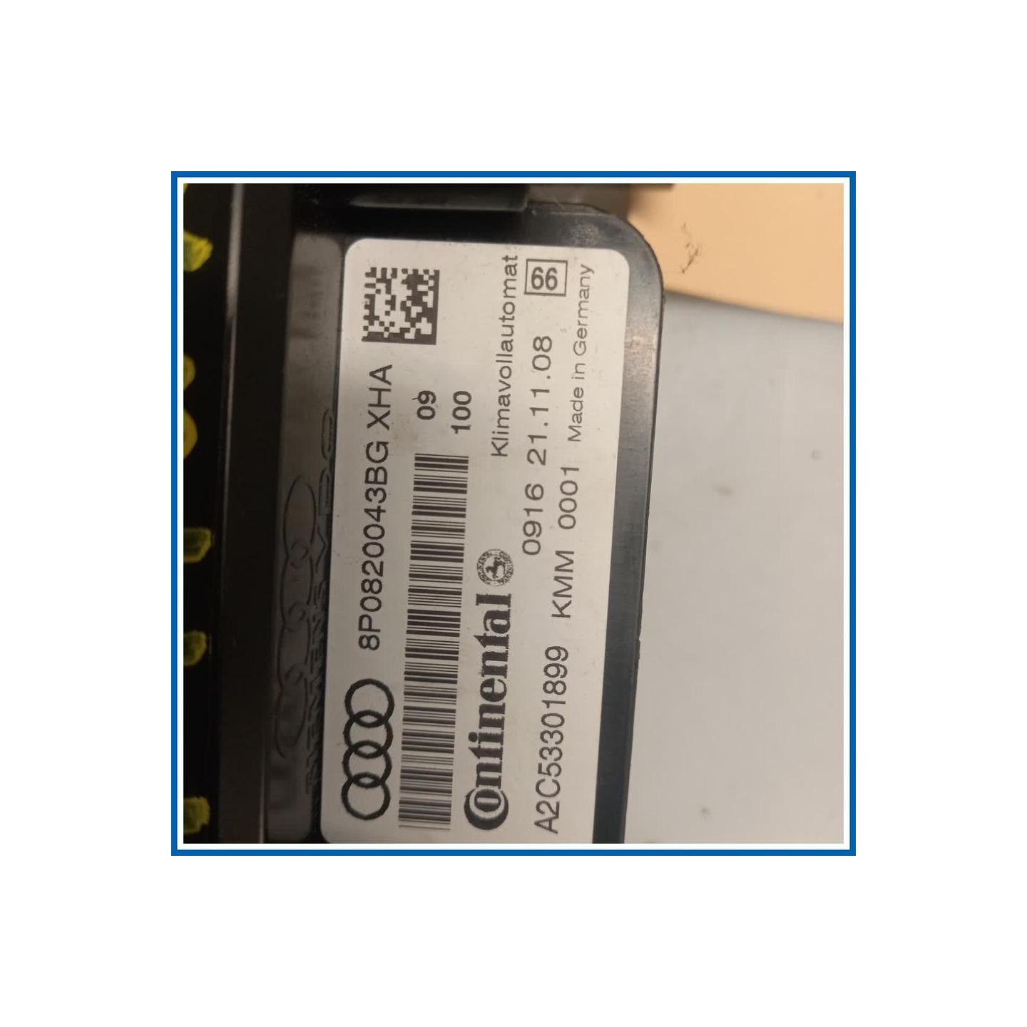 Modulo comando riscaldamento / clima . 
 
 AUDI A3 8P1