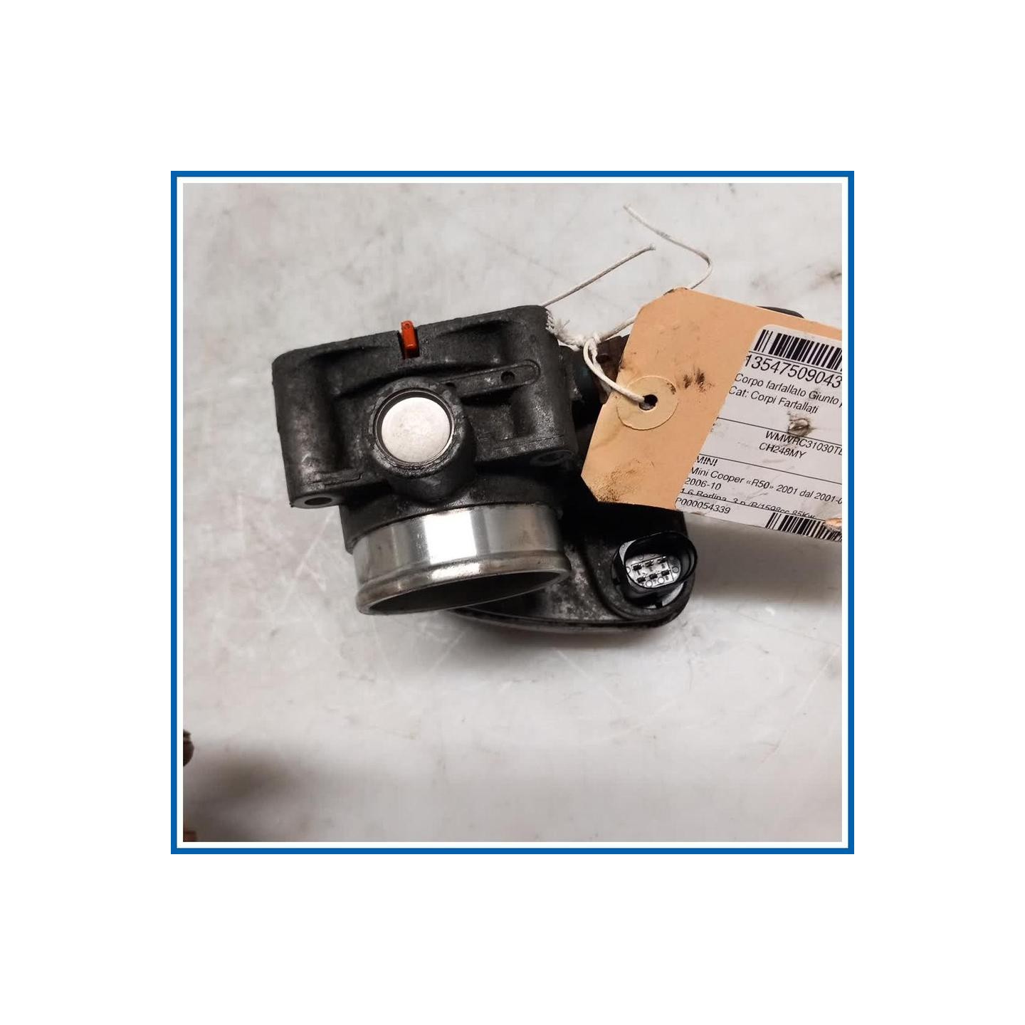 Corpo farfallato Giunto per valvola a farfalla 
 
 MINI Mini Cooper R50