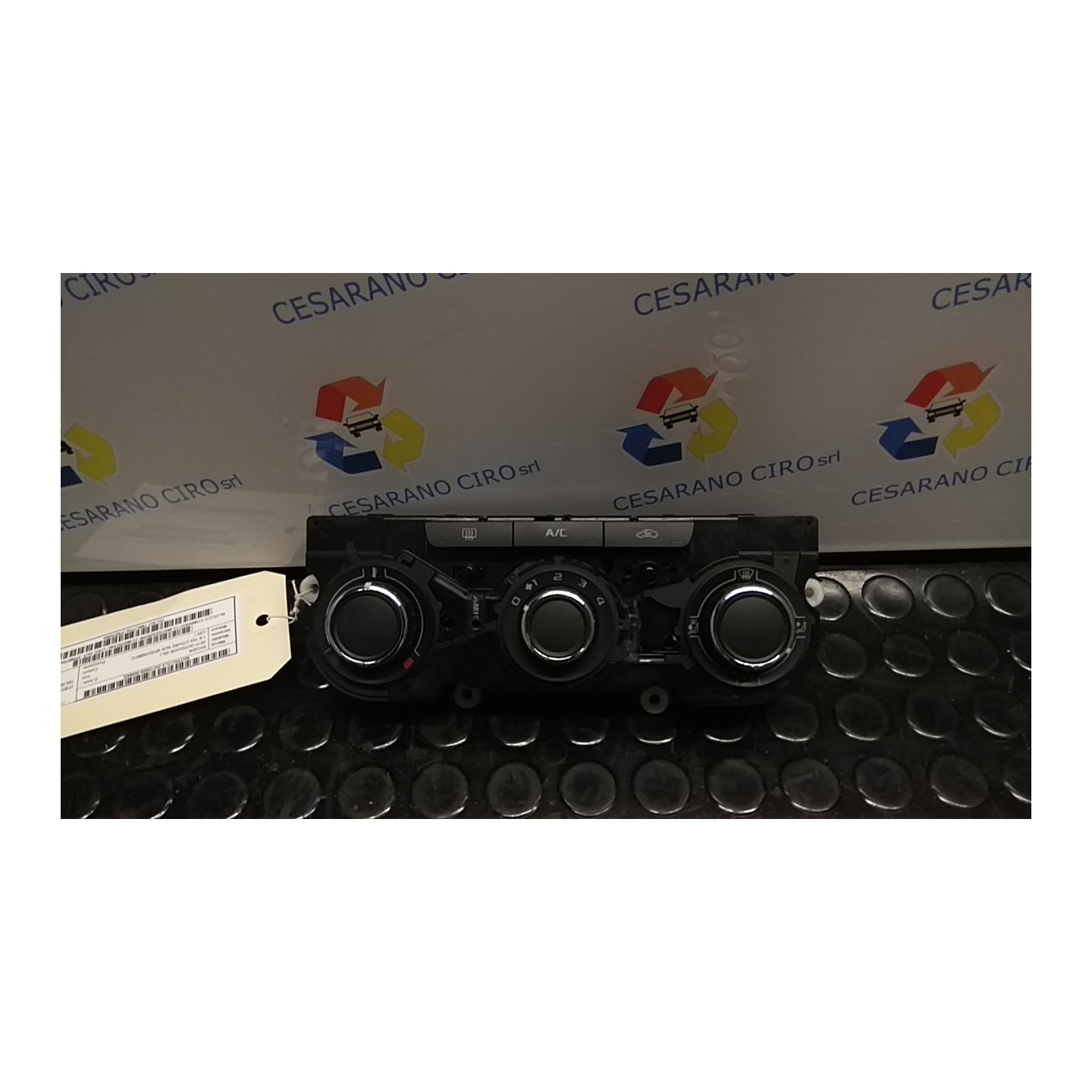 BLOCCO COMANDO CLIMATIZZAZIONE CLIMATRONIC C/A/C AUT. 003 SKODA YETI OUTDOOR (5L) (11/13-06/18 CAY 3T0907044CRWHS