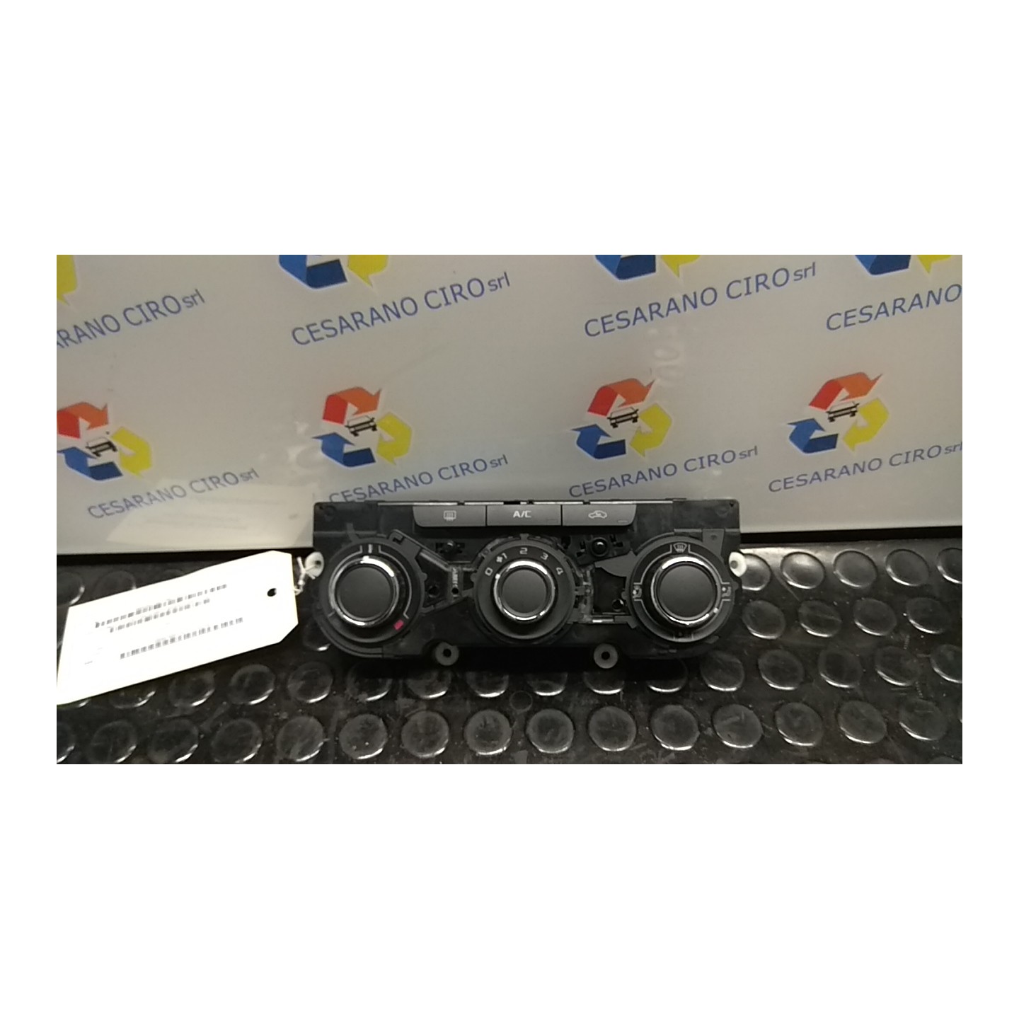 BLOCCO COMANDO CLIMATIZZAZIONE CLIMATRONIC C/A/C AUT. 003 SKODA YETI OUTDOOR (5L) (11/13-06/18 CAY 3T0907044CRWHS