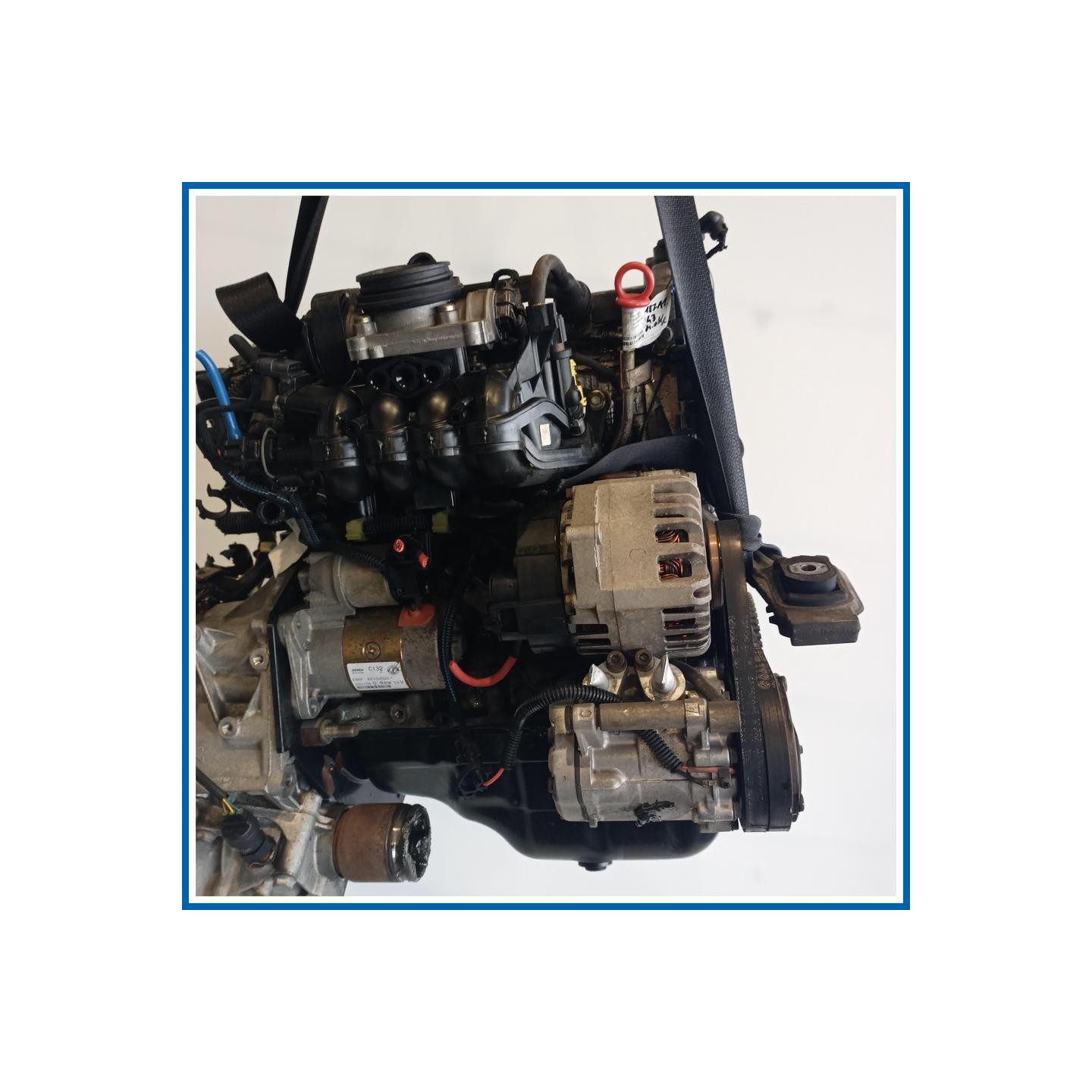Motore semicompleto 187A1000 TAPPO PRESS. CON A-C KM 43 FIAT Seicento